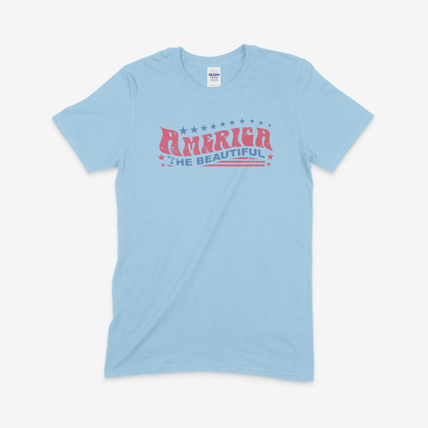 America the Beautiful - Gildan Softstyle