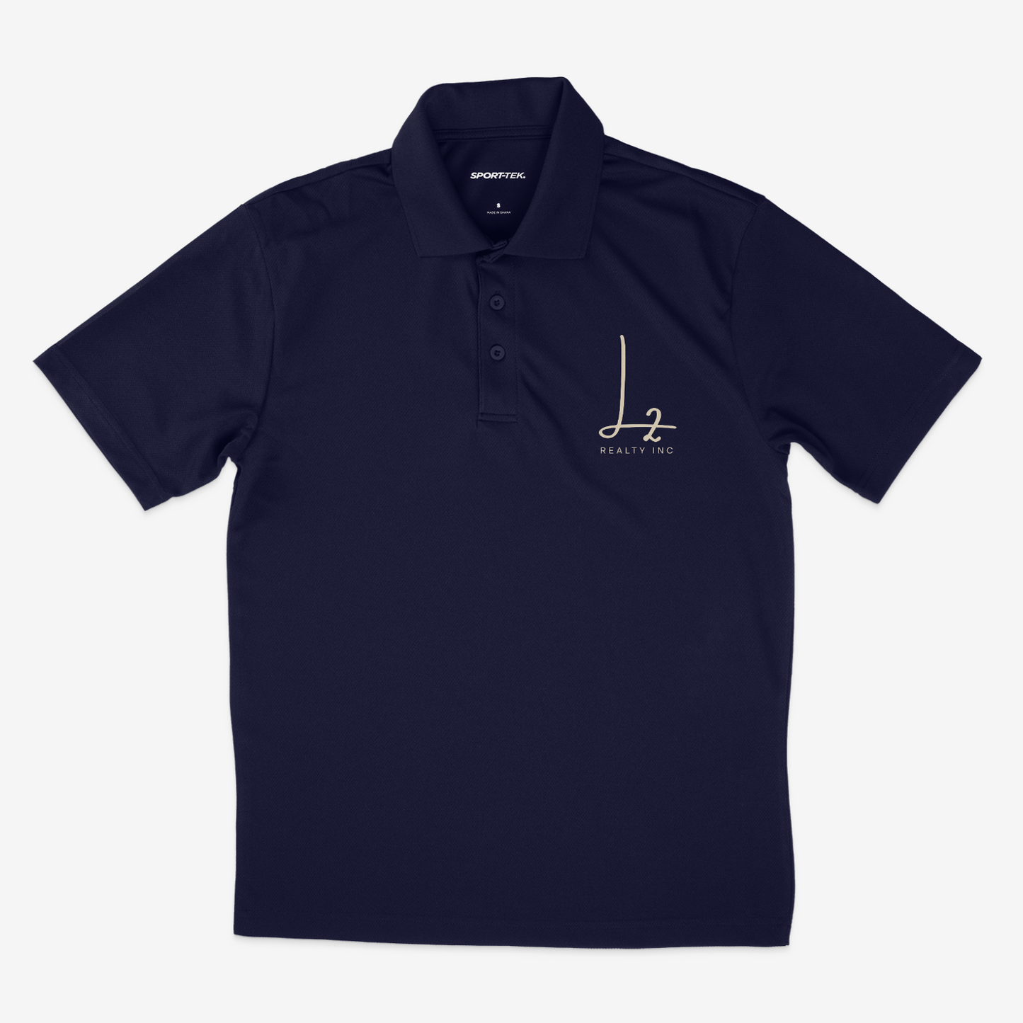 Navy Sport Tek Unisex PosiCharge RacerMesh Polo