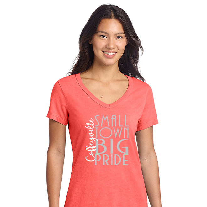 Coffeyville Big Pridde- Ladies Port and Co. Beach Wash