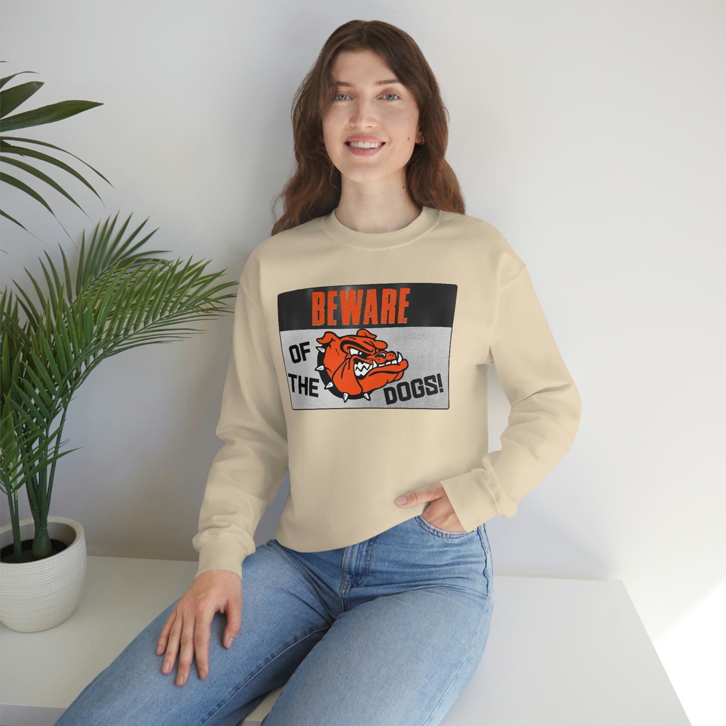 Beware - Unisex Heavy Blend™ Crewneck Sweatshirt