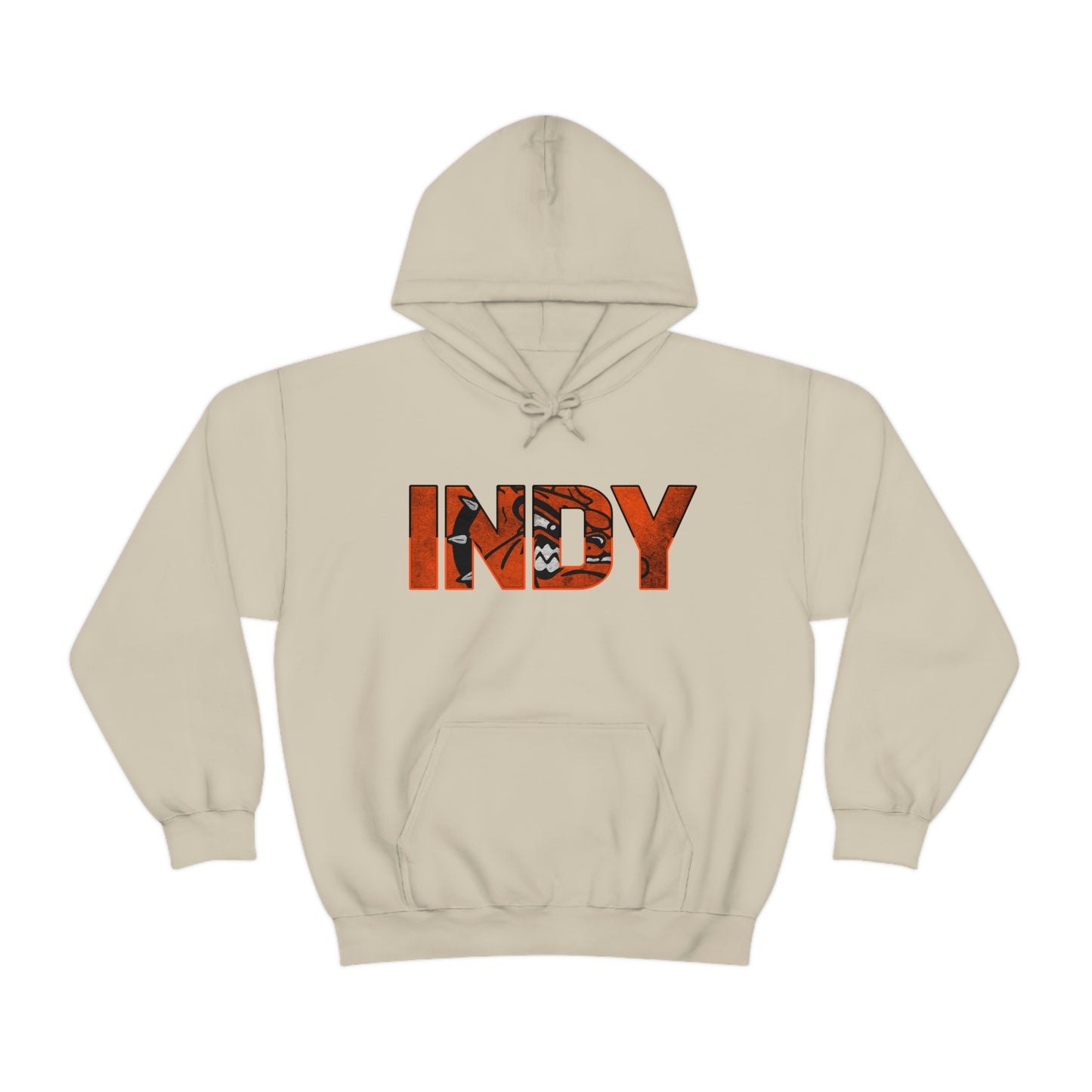 Indy with Logo - Hooded Sweatshirt