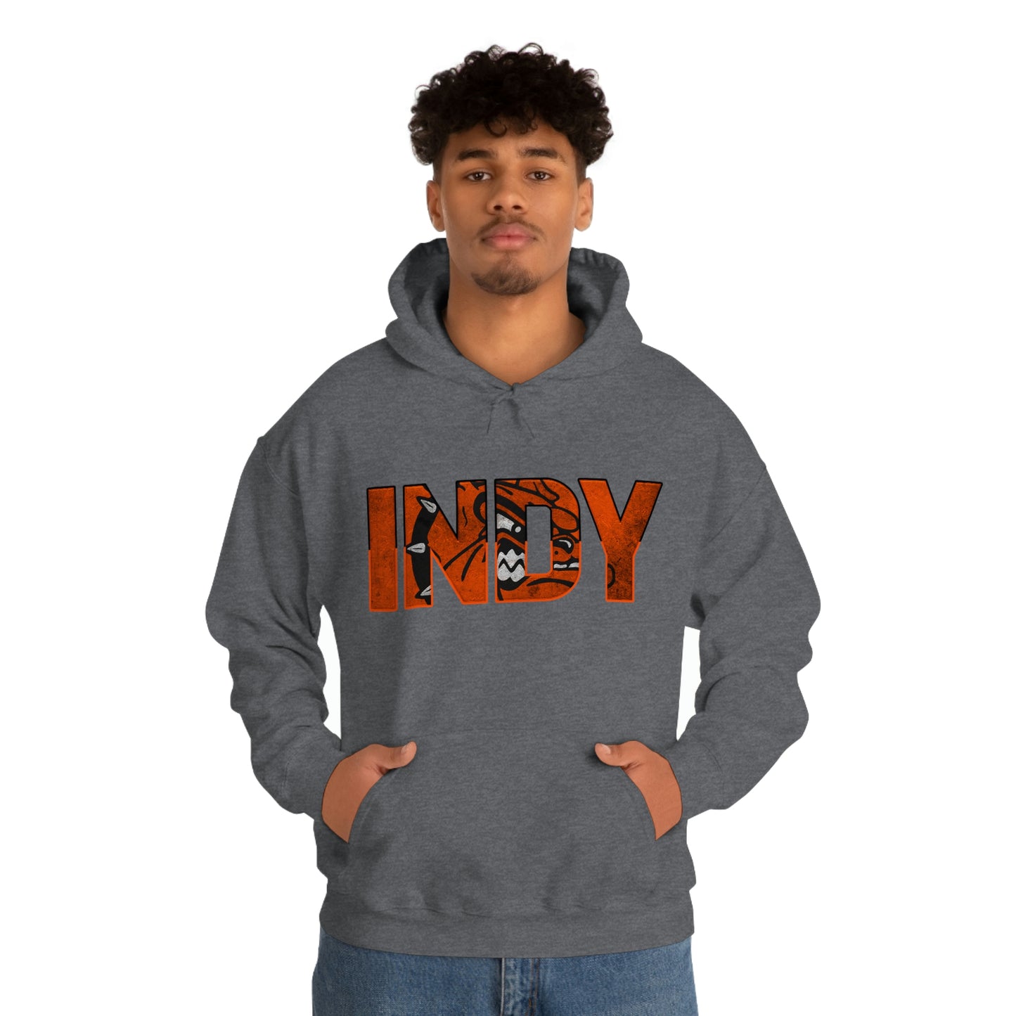Indy with Logo - Hooded Sweatshirt