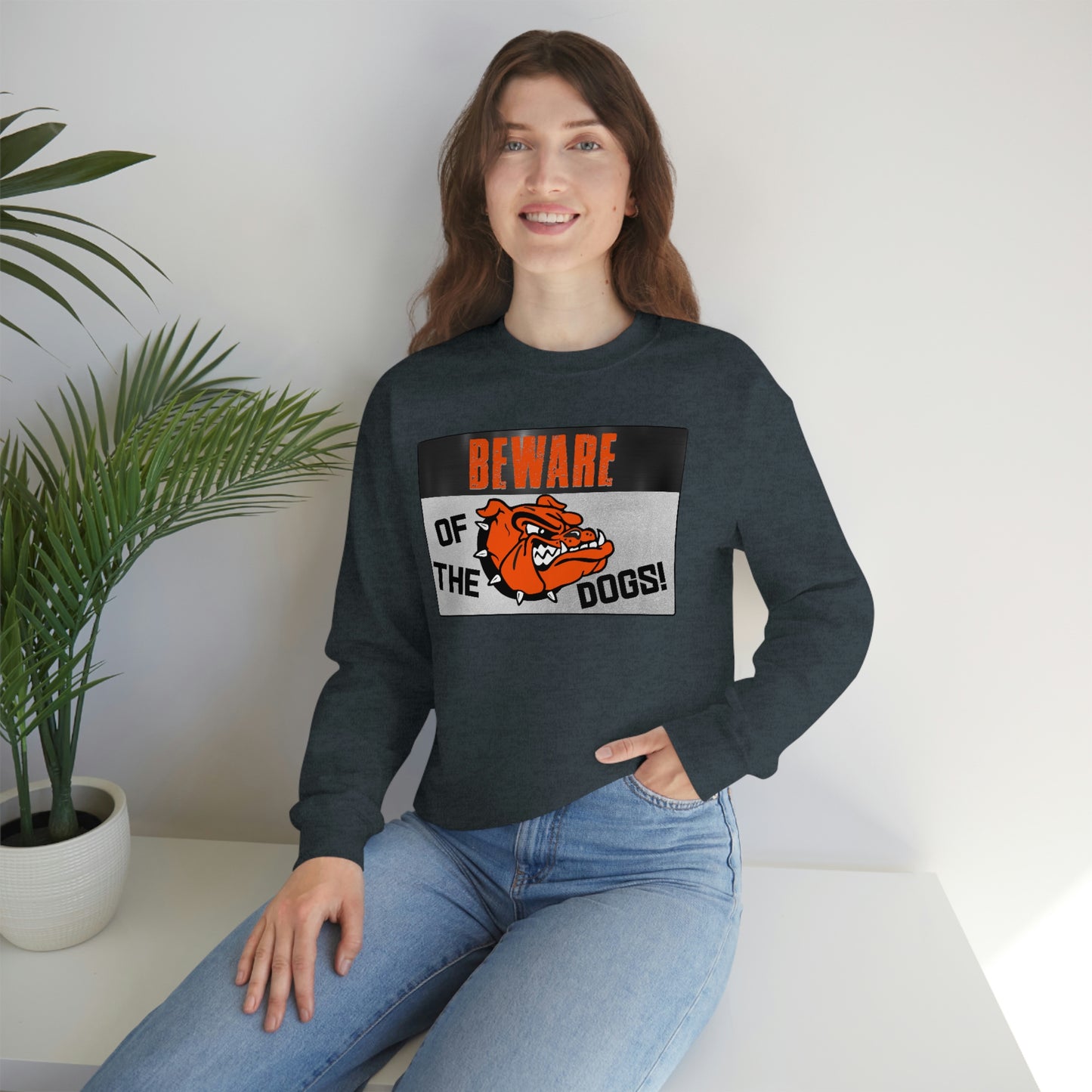Beware - Unisex Heavy Blend™ Crewneck Sweatshirt