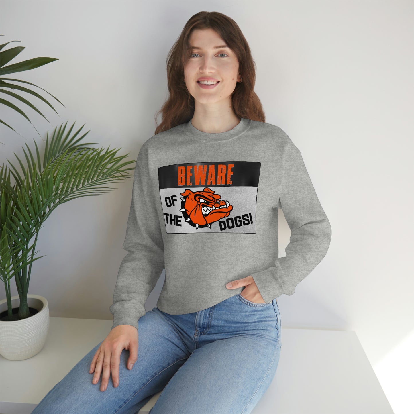 Beware - Unisex Heavy Blend™ Crewneck Sweatshirt
