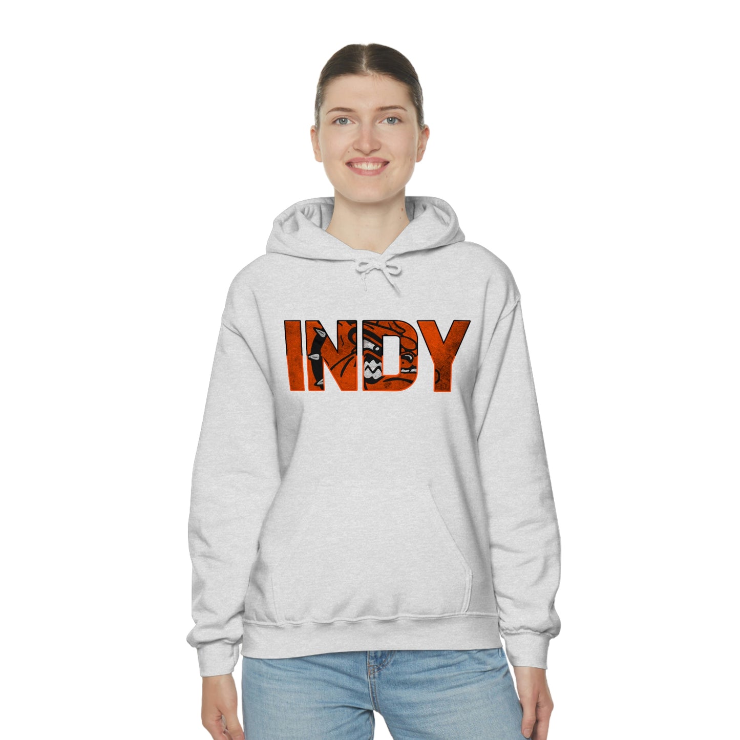 Indy with Logo - Hooded Sweatshirt