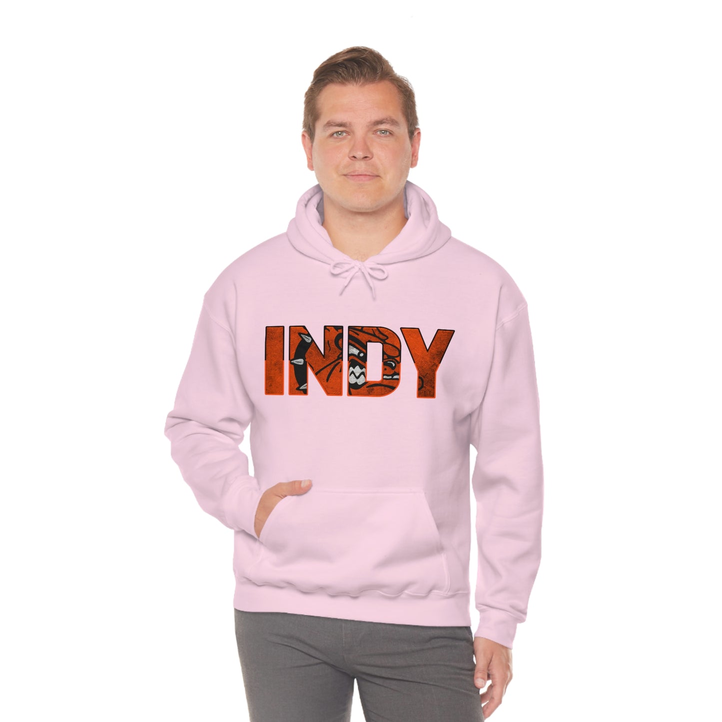 Indy with Logo - Hooded Sweatshirt