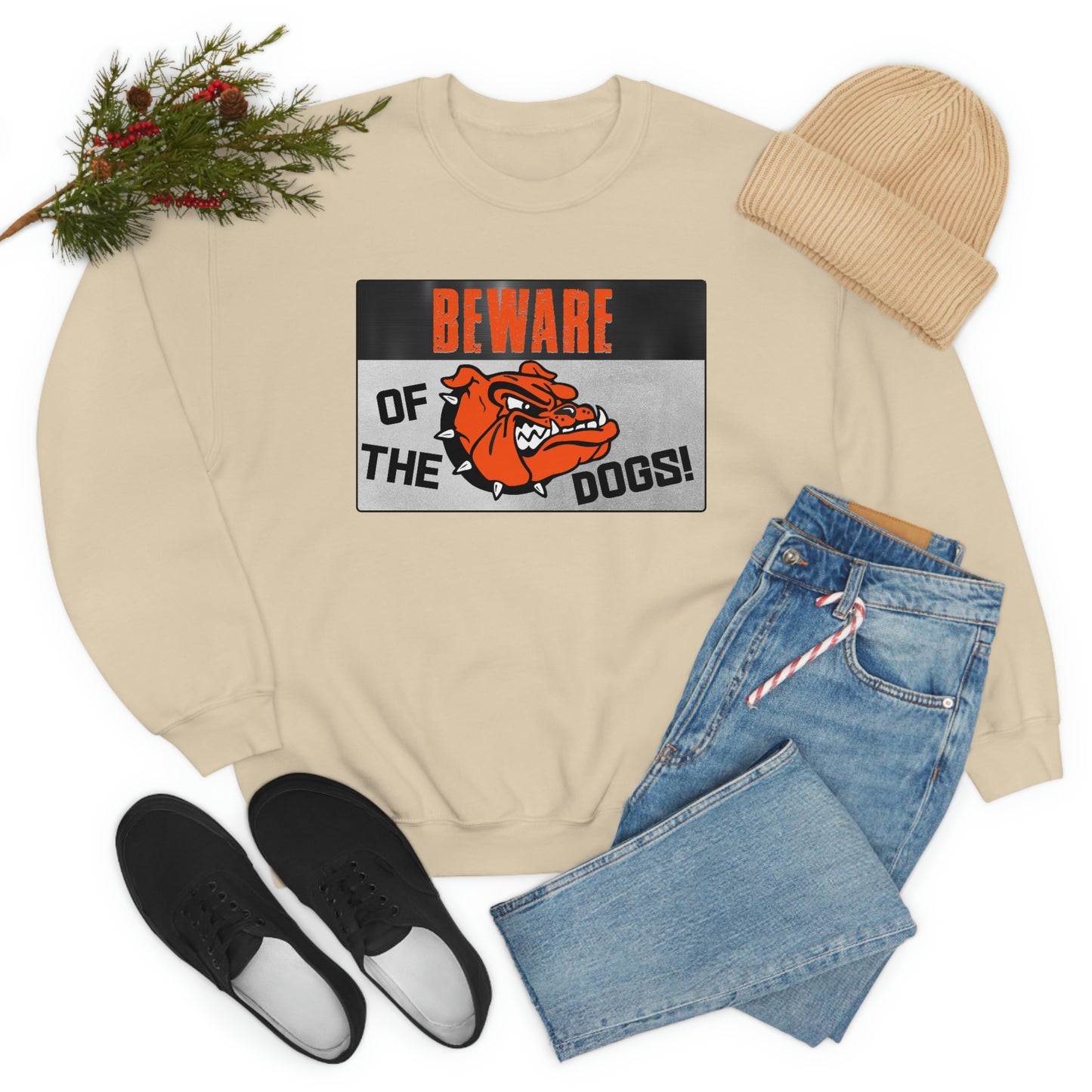 Beware - Unisex Heavy Blend™ Crewneck Sweatshirt