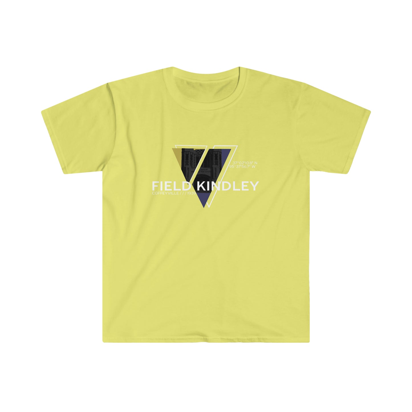 Lat and Long. - Unisex Softstyle T-Shirt