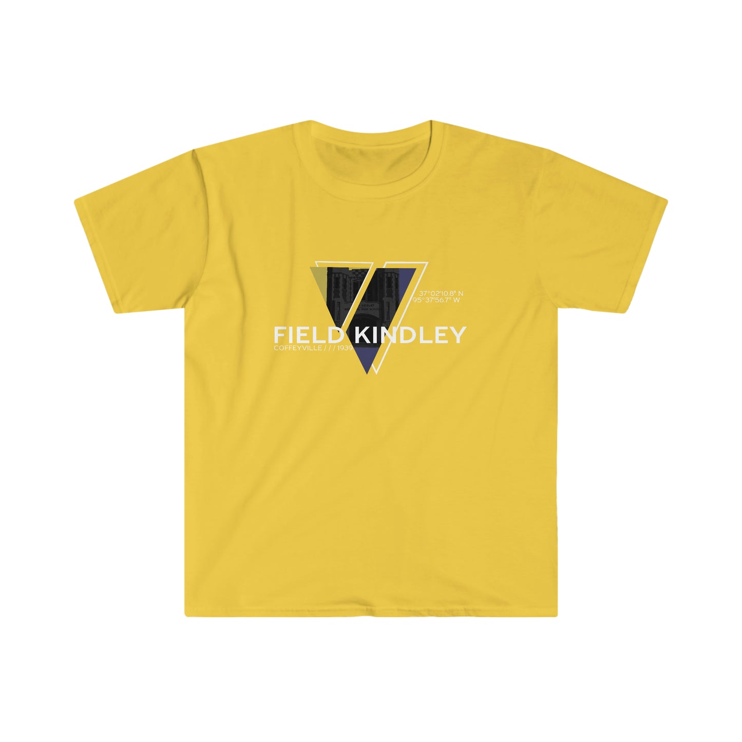 Lat and Long. - Unisex Softstyle T-Shirt