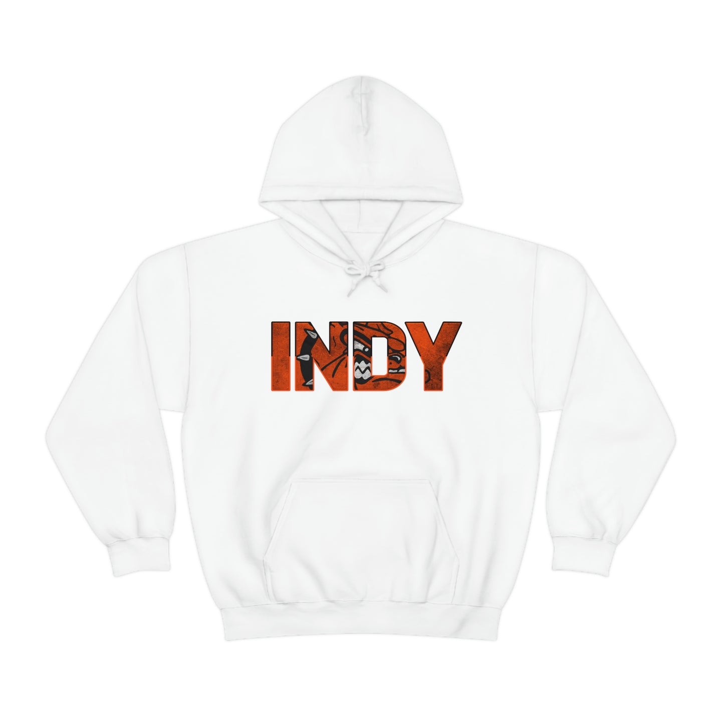 Indy with Logo - Hooded Sweatshirt