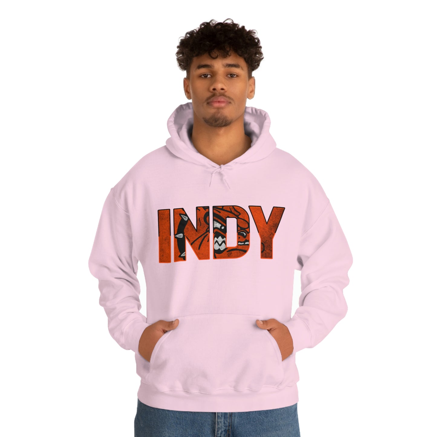 Indy with Logo - Hooded Sweatshirt