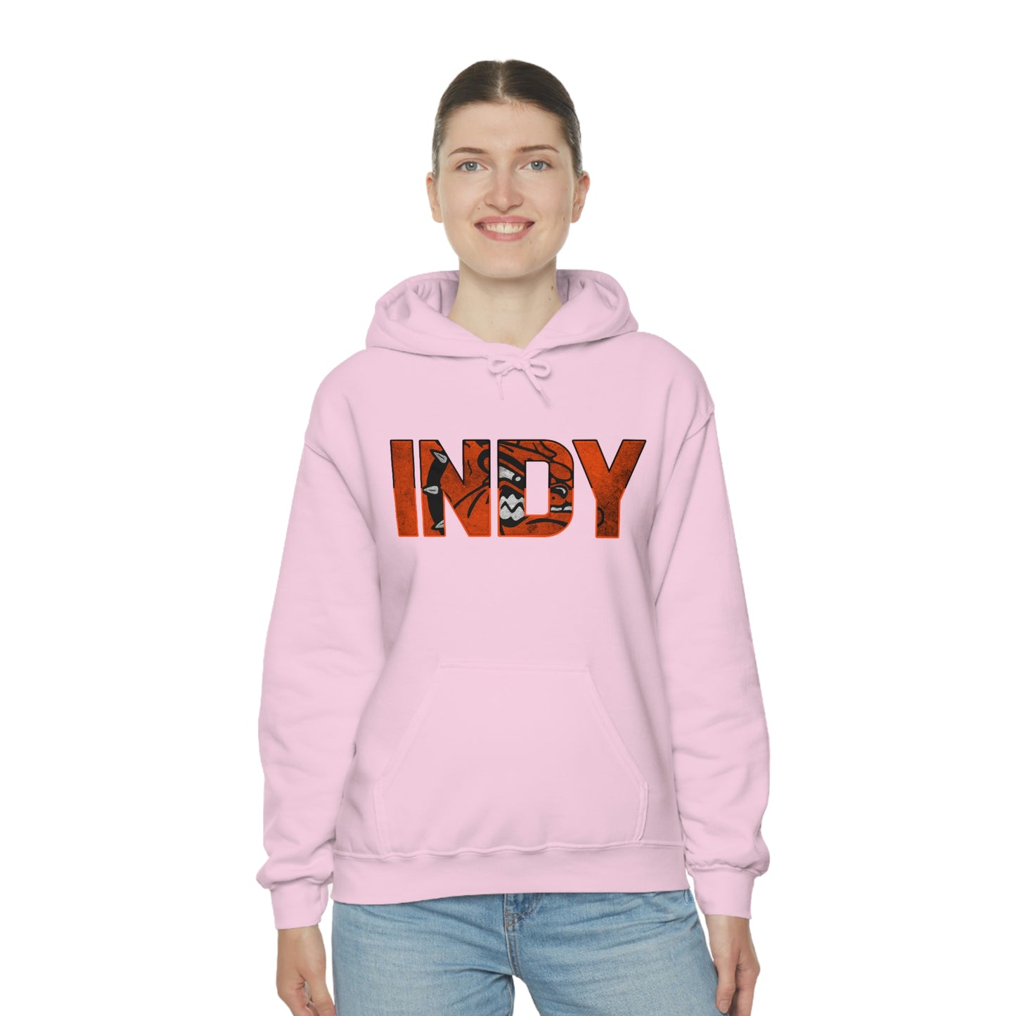 Indy with Logo - Hooded Sweatshirt