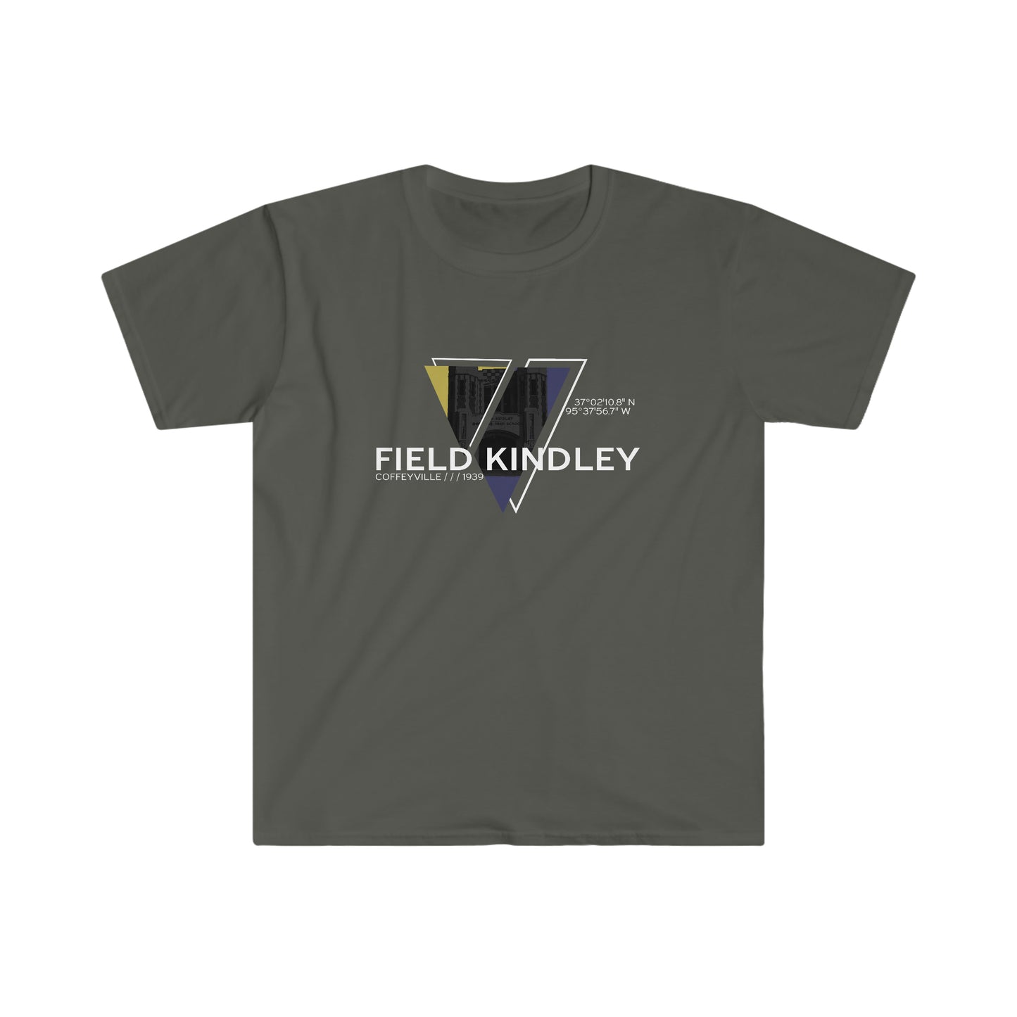 Lat and Long. - Unisex Softstyle T-Shirt