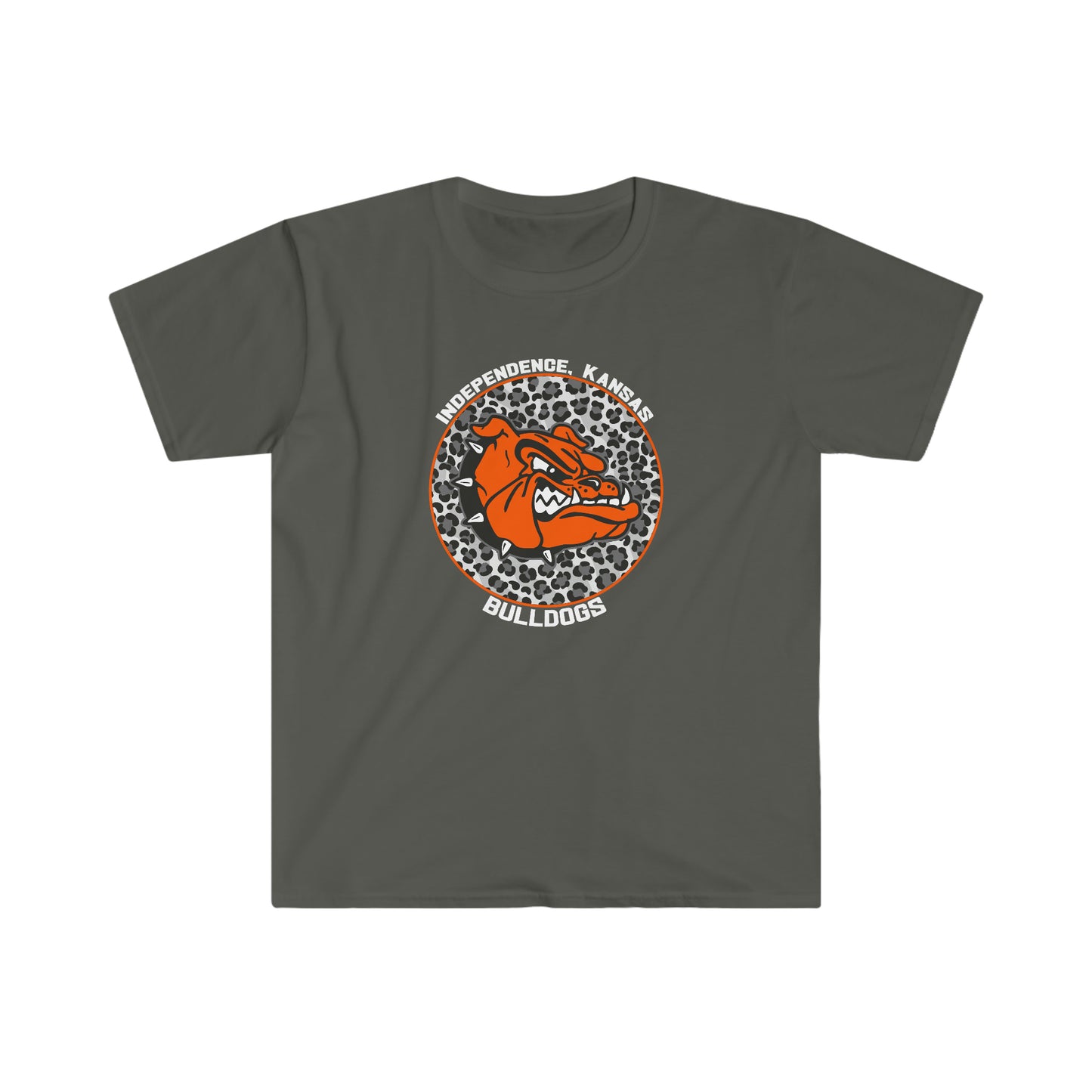 Leopard Bulldog - Softstyle T-Shirt