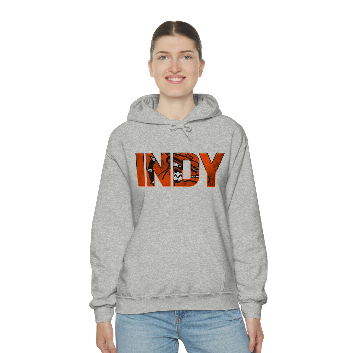 Indy with Logo - Hooded Sweatshirt