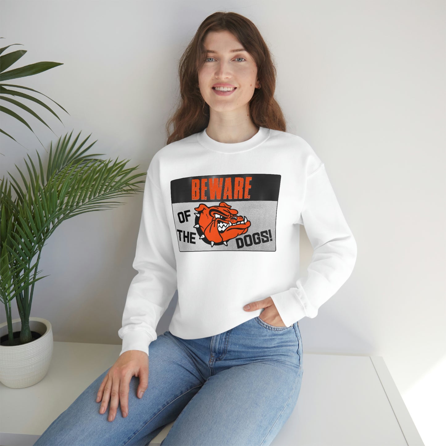 Beware - Unisex Heavy Blend™ Crewneck Sweatshirt
