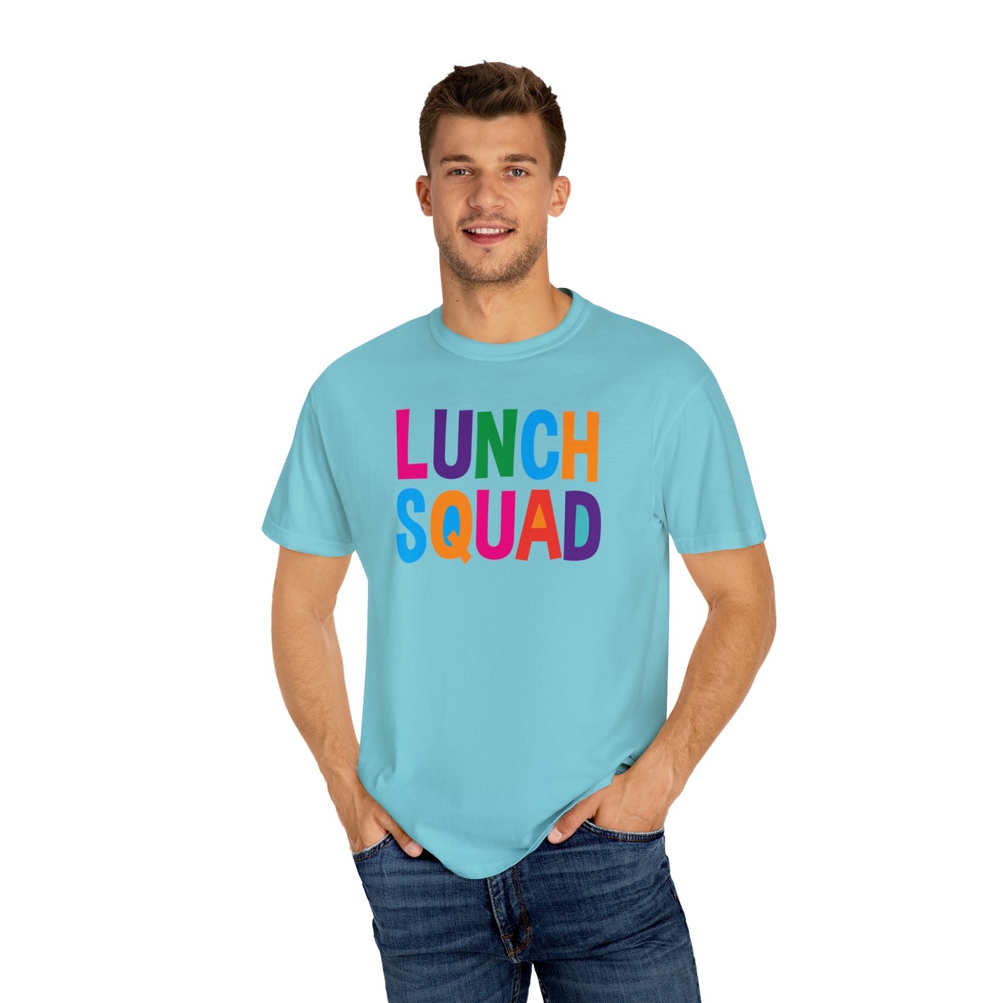 Lunch Squad - Comfort Colors 1717 Unisex Garment-Dyed T-shirt