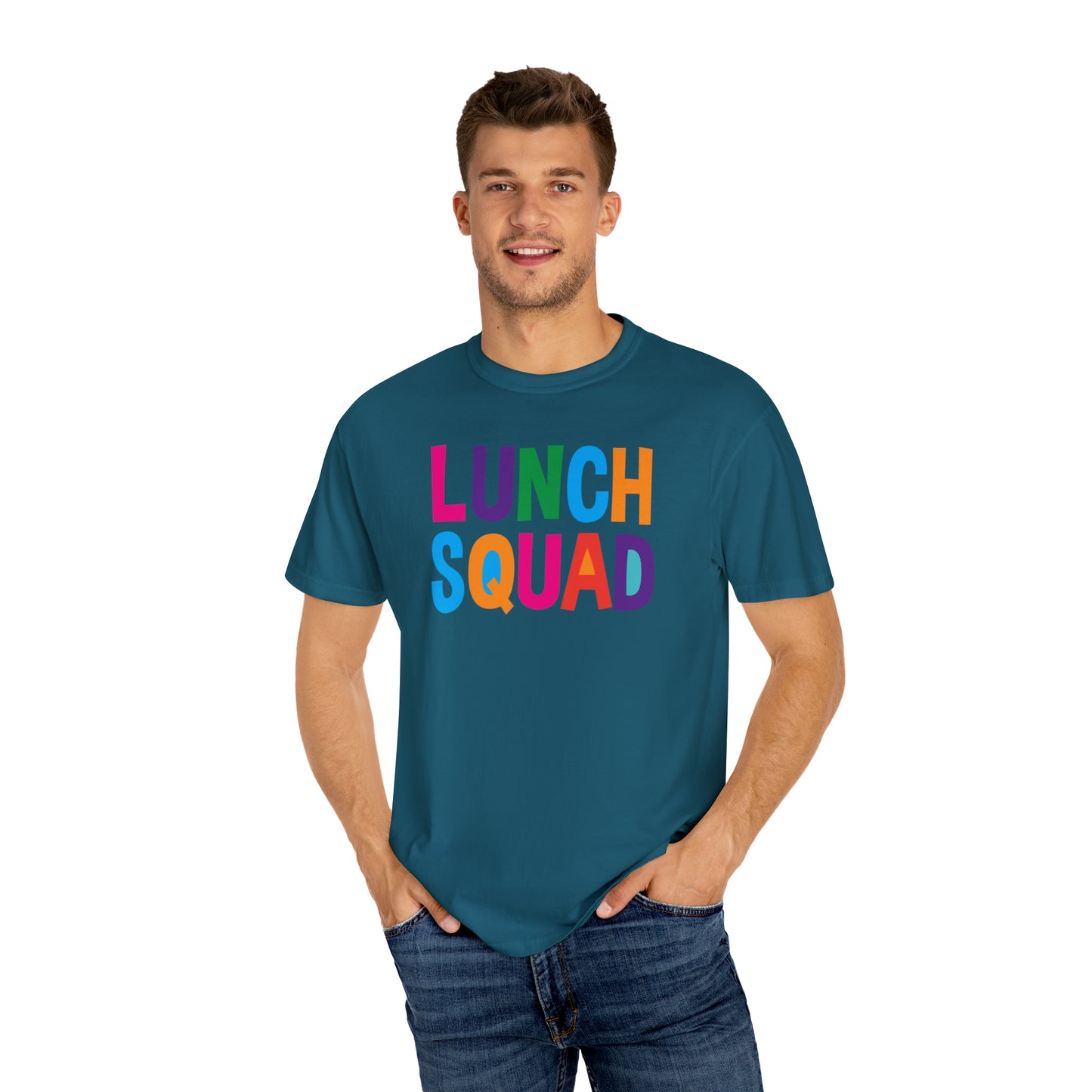 Lunch Squad - Comfort Colors 1717 Unisex Garment-Dyed T-shirt