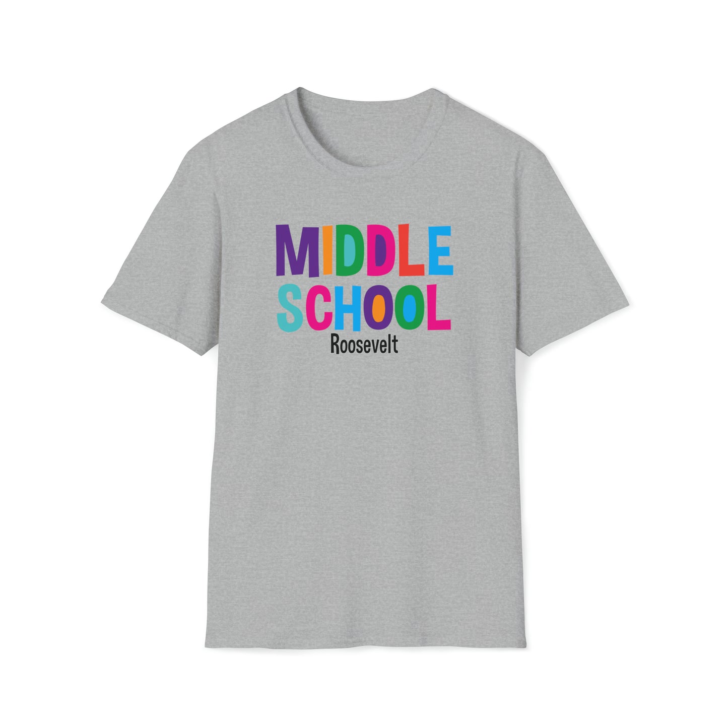 Middle School - Roosevelt - Unisex Softstyle T-Shirt