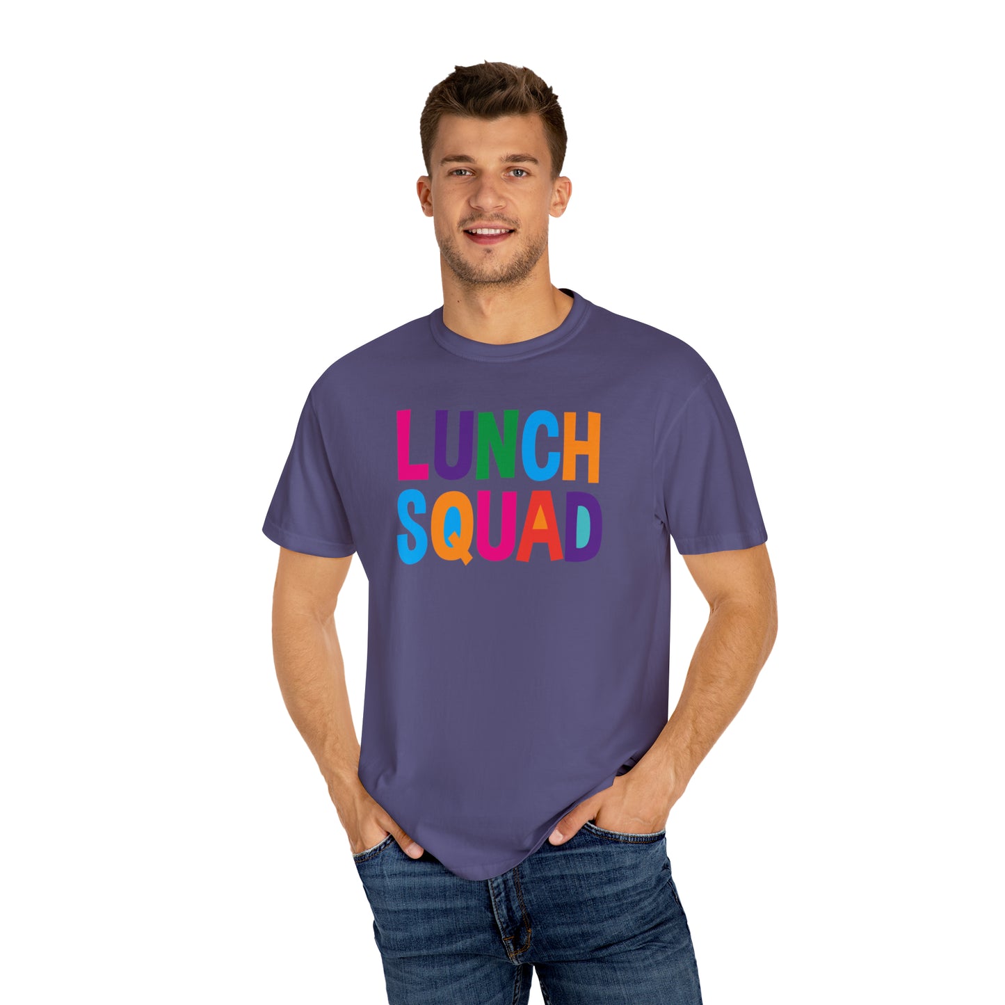 Lunch Squad - Comfort Colors 1717 Unisex Garment-Dyed T-shirt