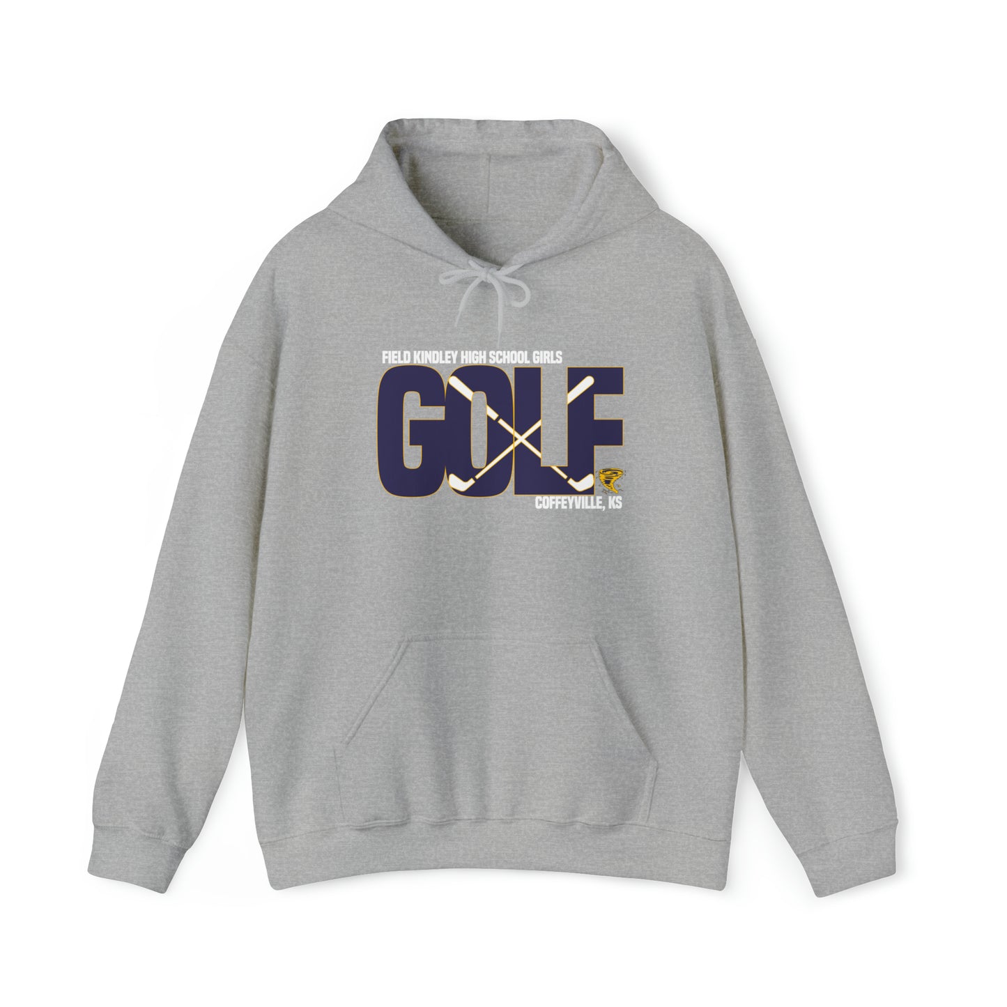 Golf Lady NADO 2 - Unisex Heavy Blend™ Hooded Sweatshirt