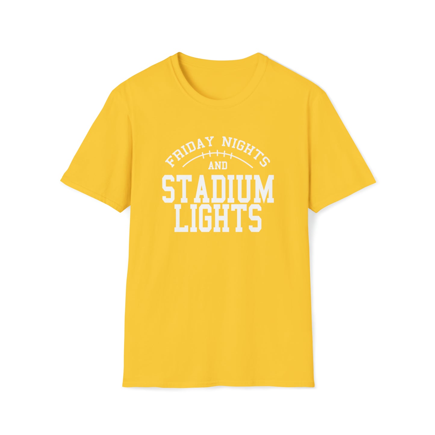 Friday Nights and Stadium Lights - Unisex Softstyle T-Shirt