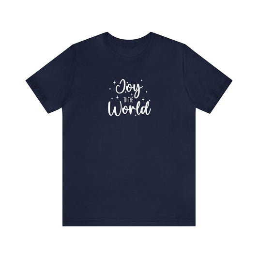 Joy to the World - Bella + Canvas Unisex Jersey Short Sleeve Tee