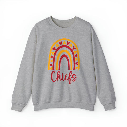 Chiefs Rainbow - Crewneck Sweatshirt