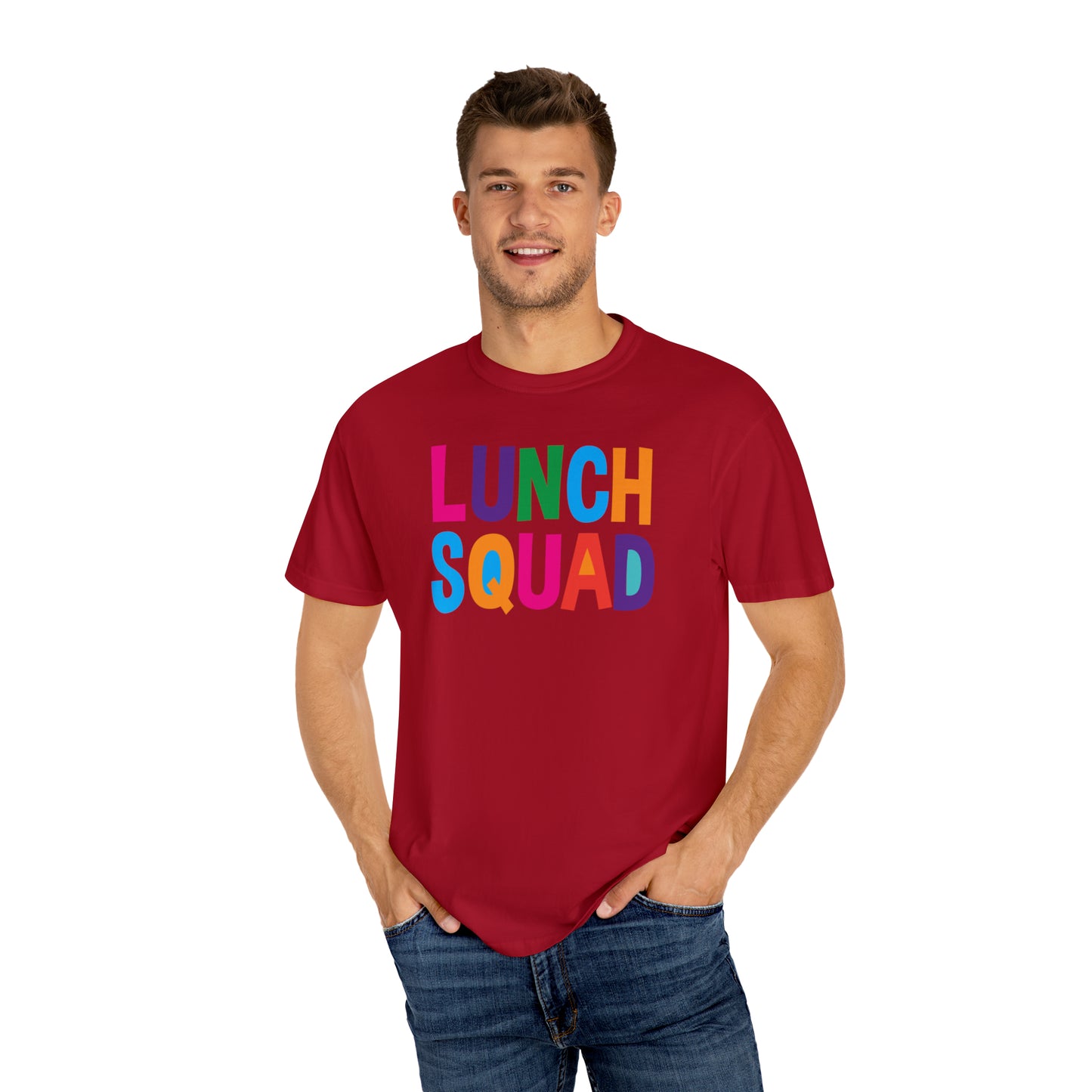 Lunch Squad - Comfort Colors 1717 Unisex Garment-Dyed T-shirt