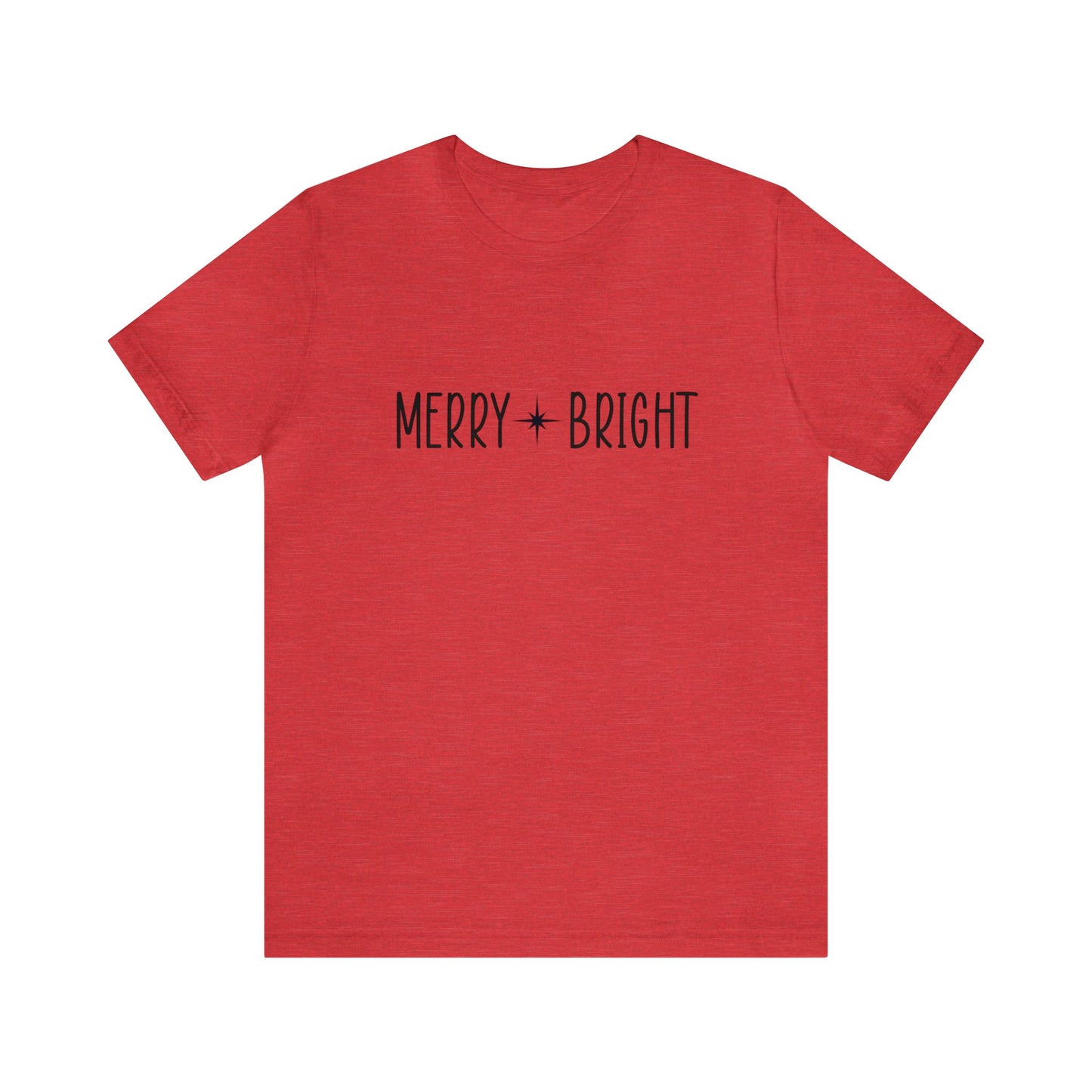 Merry Bright - Bella + Canvas Unisex Jersey Short Sleeve Tee