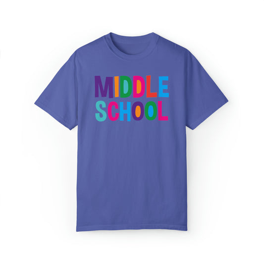 Middle School - Comfort Colors 1717 Unisex Garment-Dyed T-shirt