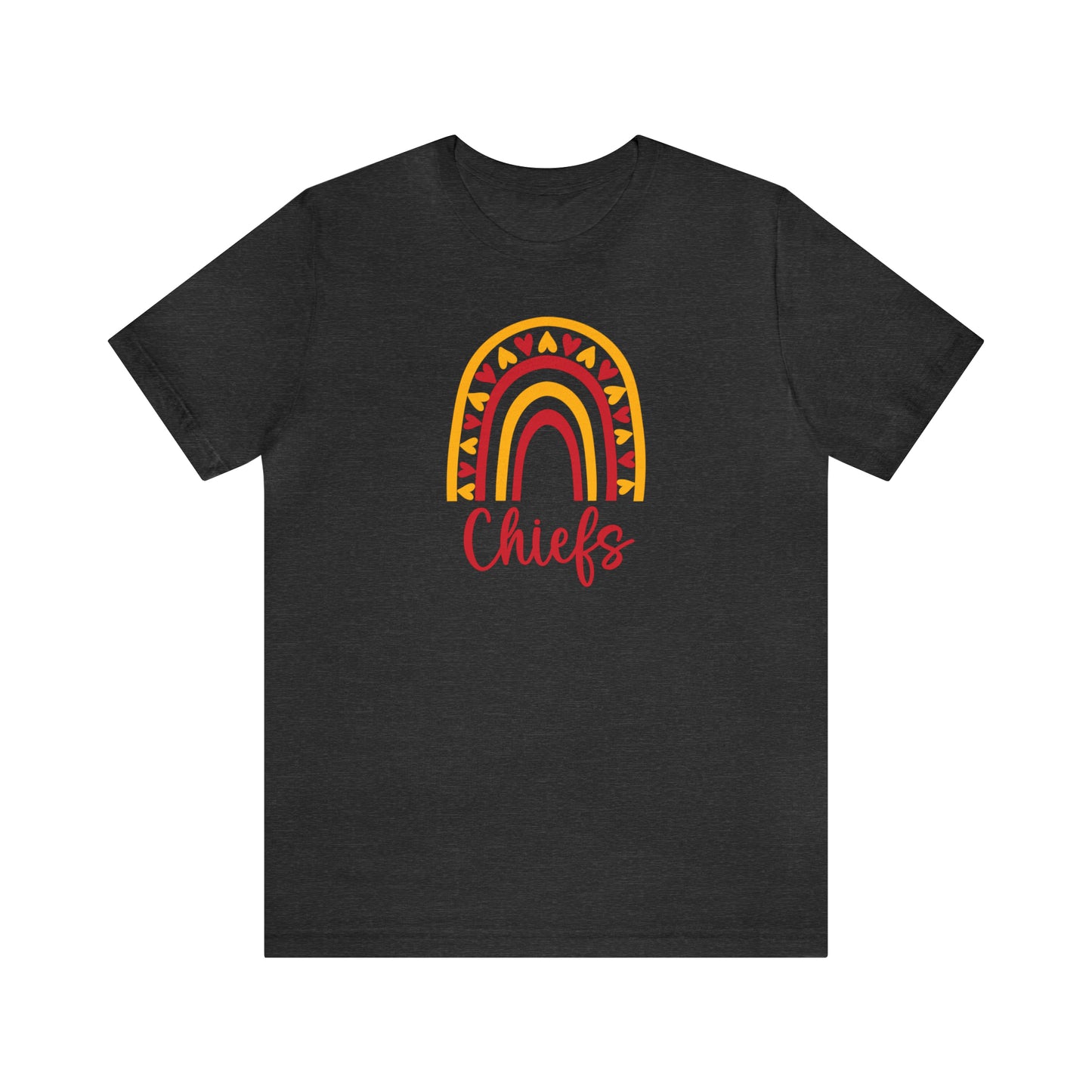 Chiefs Rainbow - Bella Canvas Short Sleeve Tee