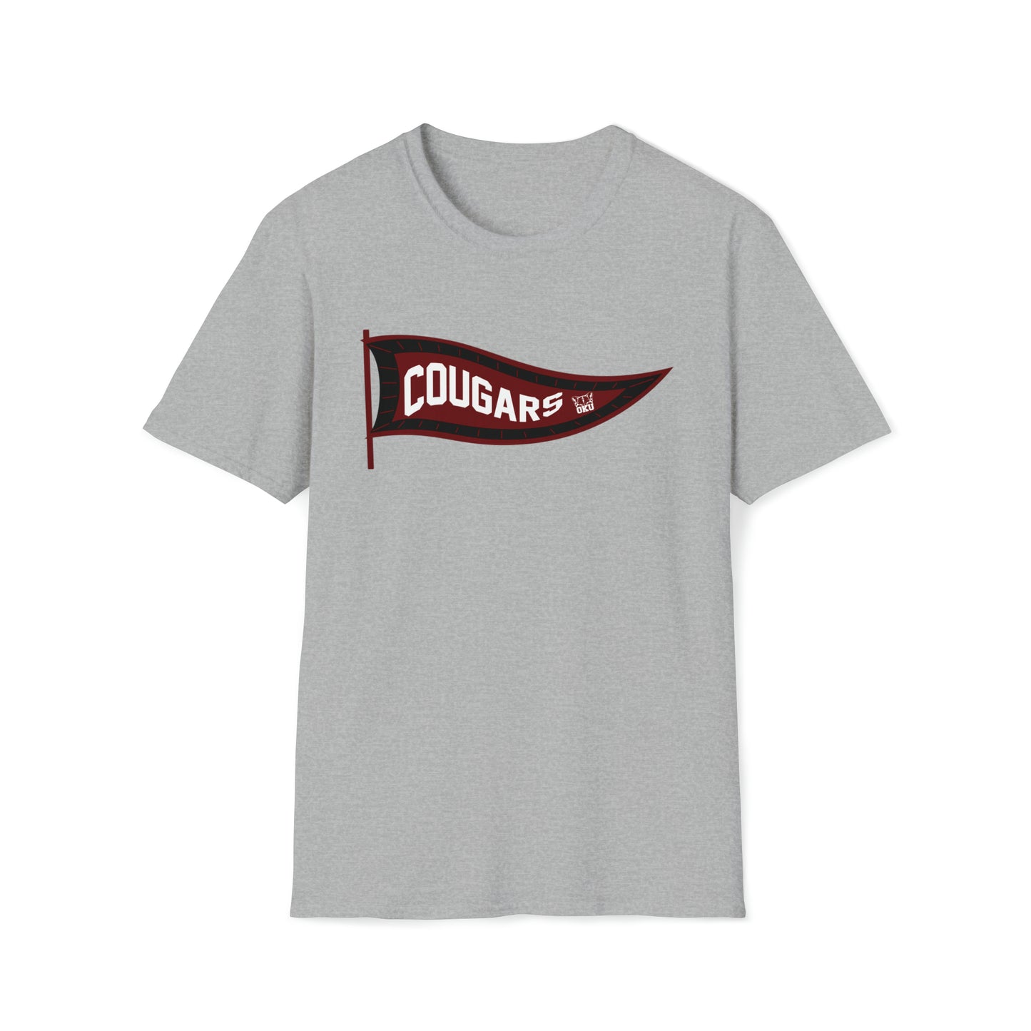 Cougar Pennant - Softstyle T-Shirt