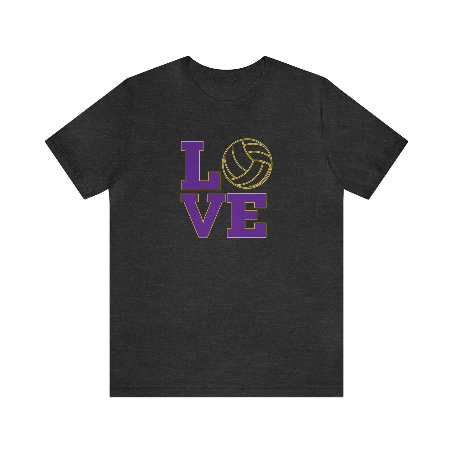 Volleyball Love - Bella Canvas Short Sleeve Tee