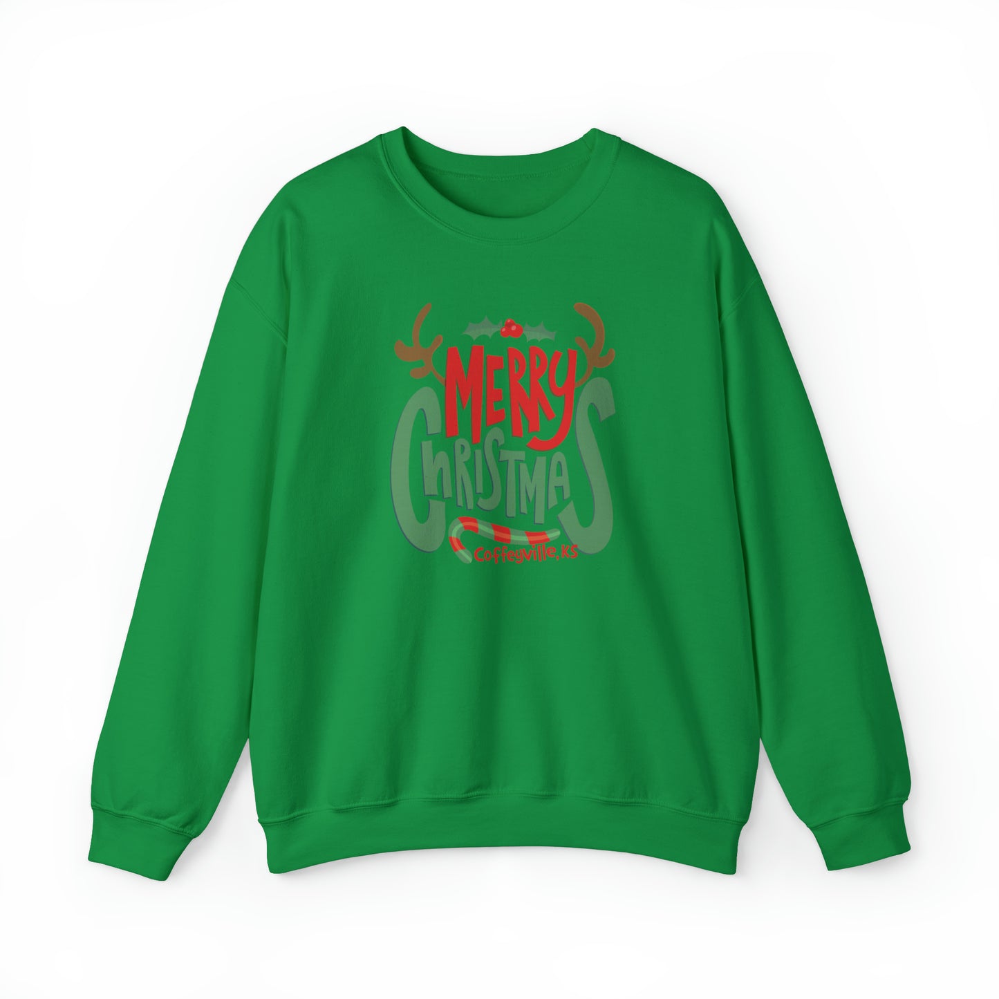 Merry Christmas Cville - Crewneck Sweatshirt