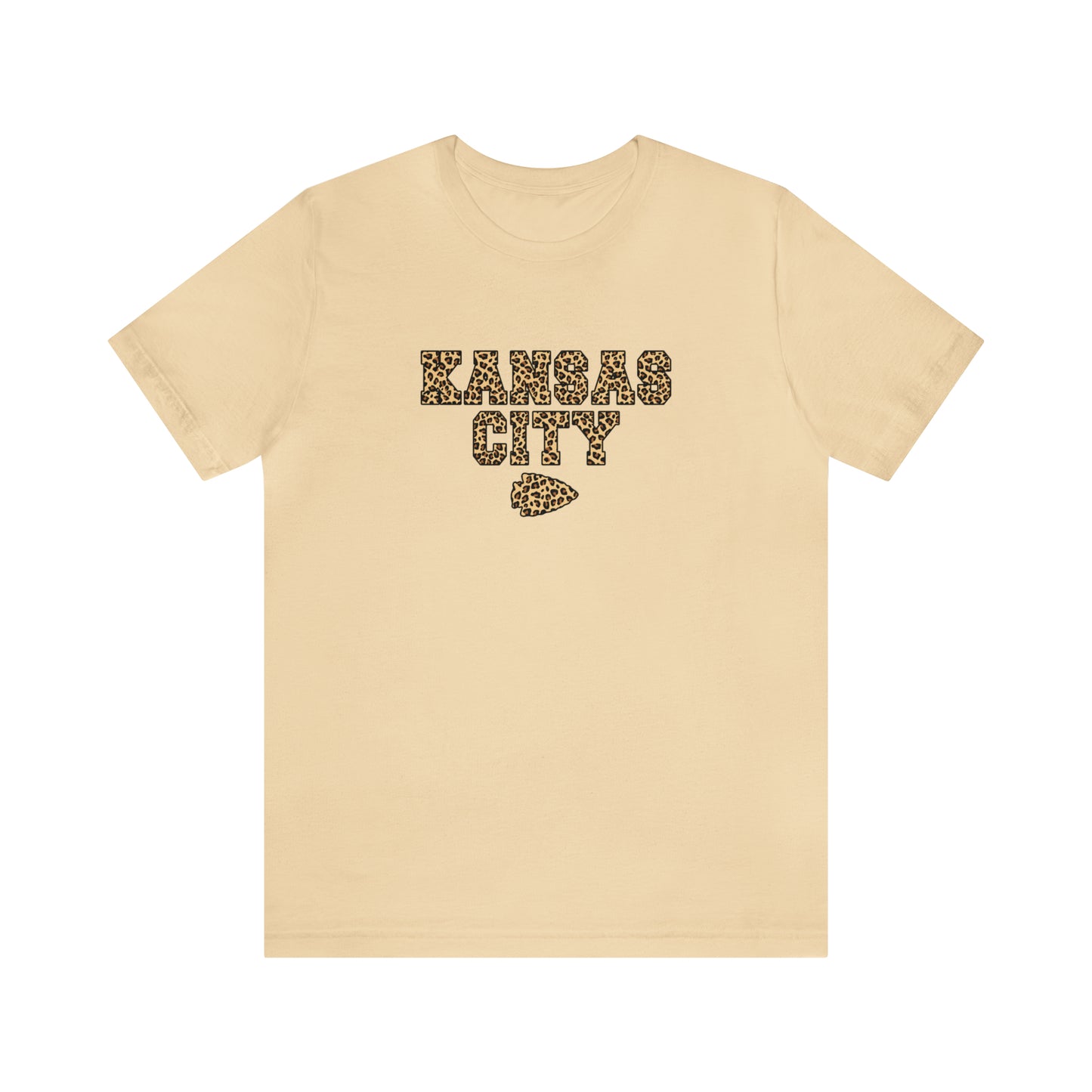 Kansas City Leopard - Bella Canvas Short Sleeve Tee