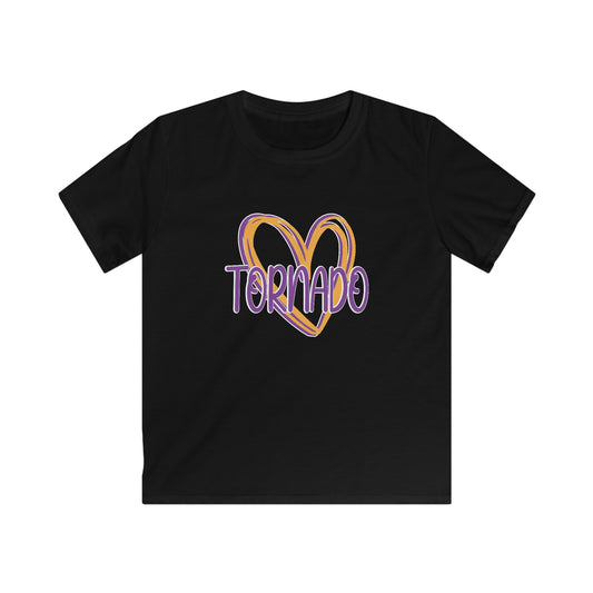 Tornado Heart - Kids Softstyle Tee