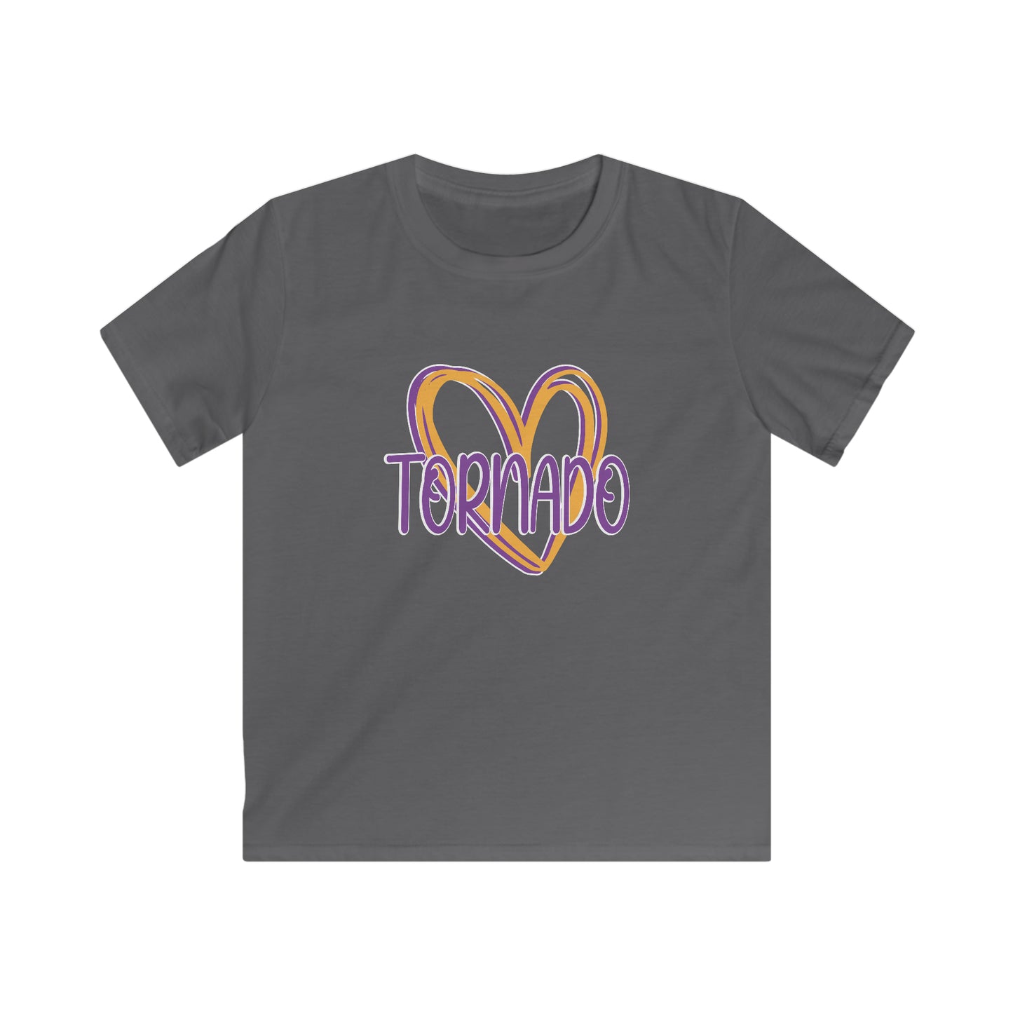 Tornado Heart - Kids Softstyle Tee