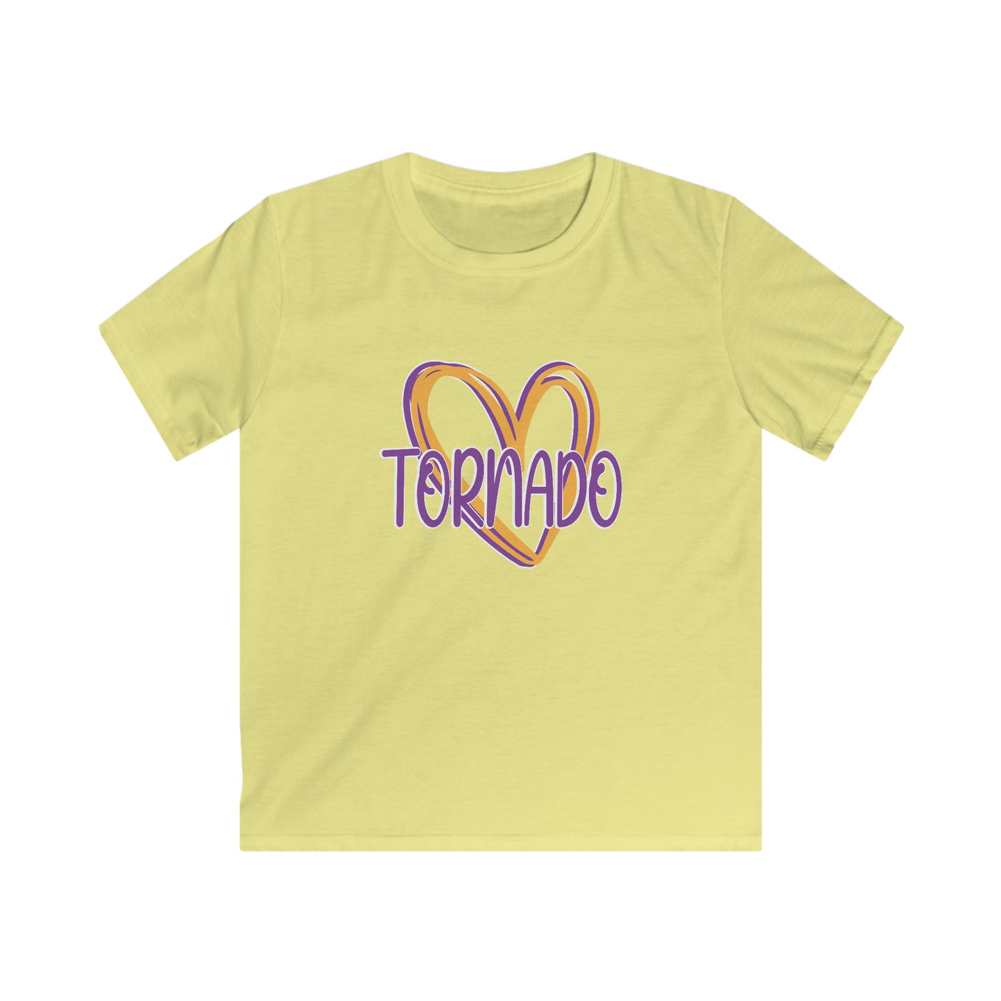 Tornado Heart - Kids Softstyle Tee