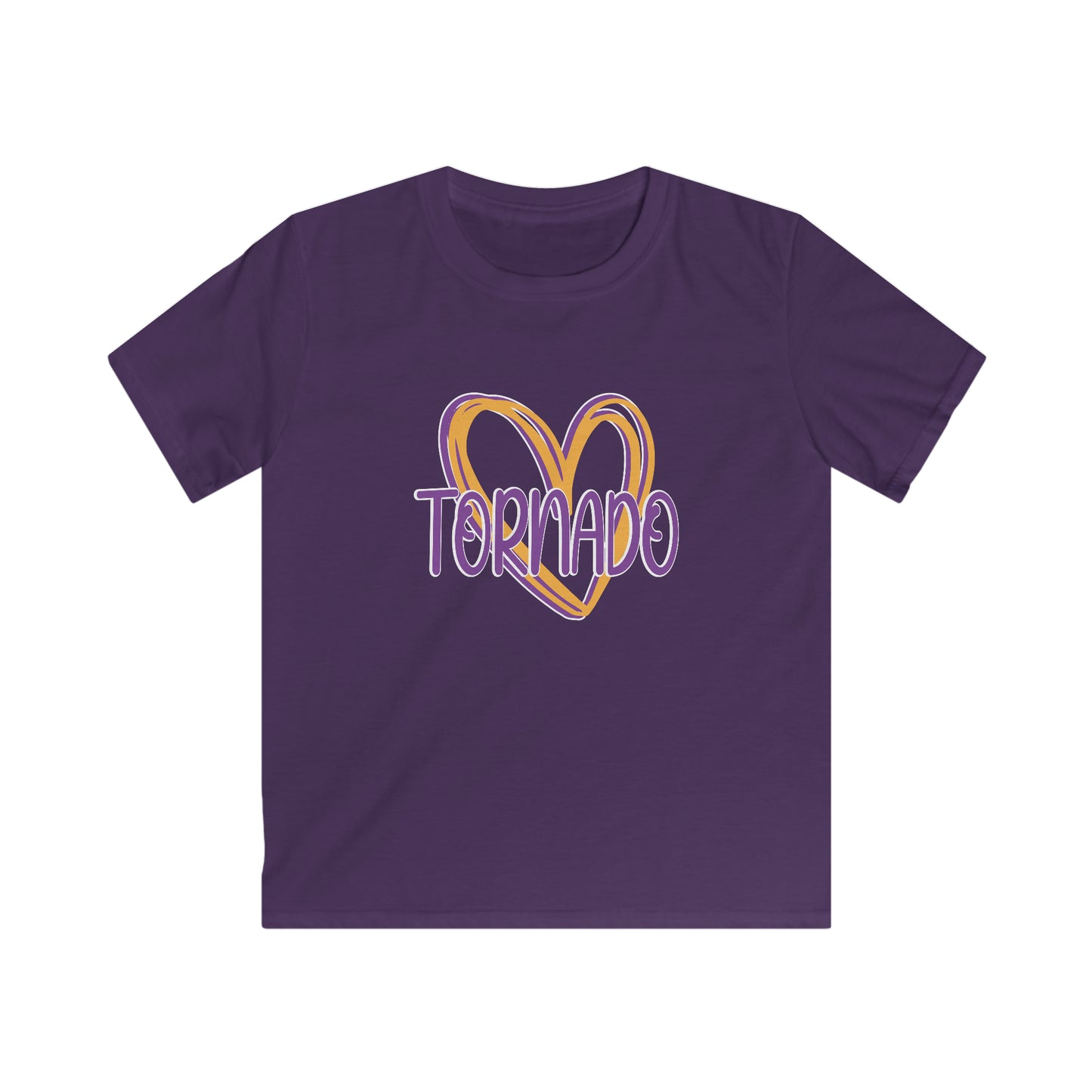 Tornado Heart - Kids Softstyle Tee