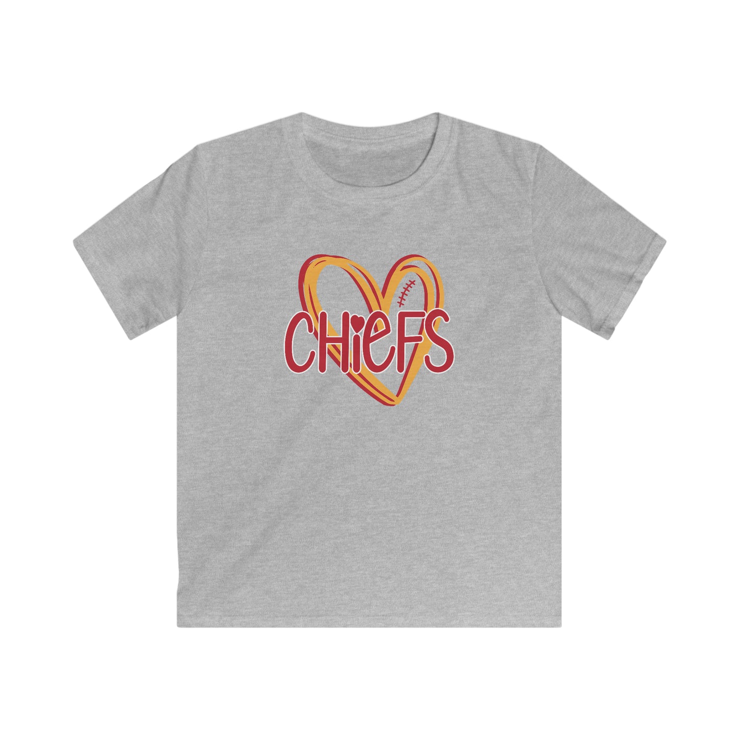 Chiefs Heart - Kids Softstyle Tee