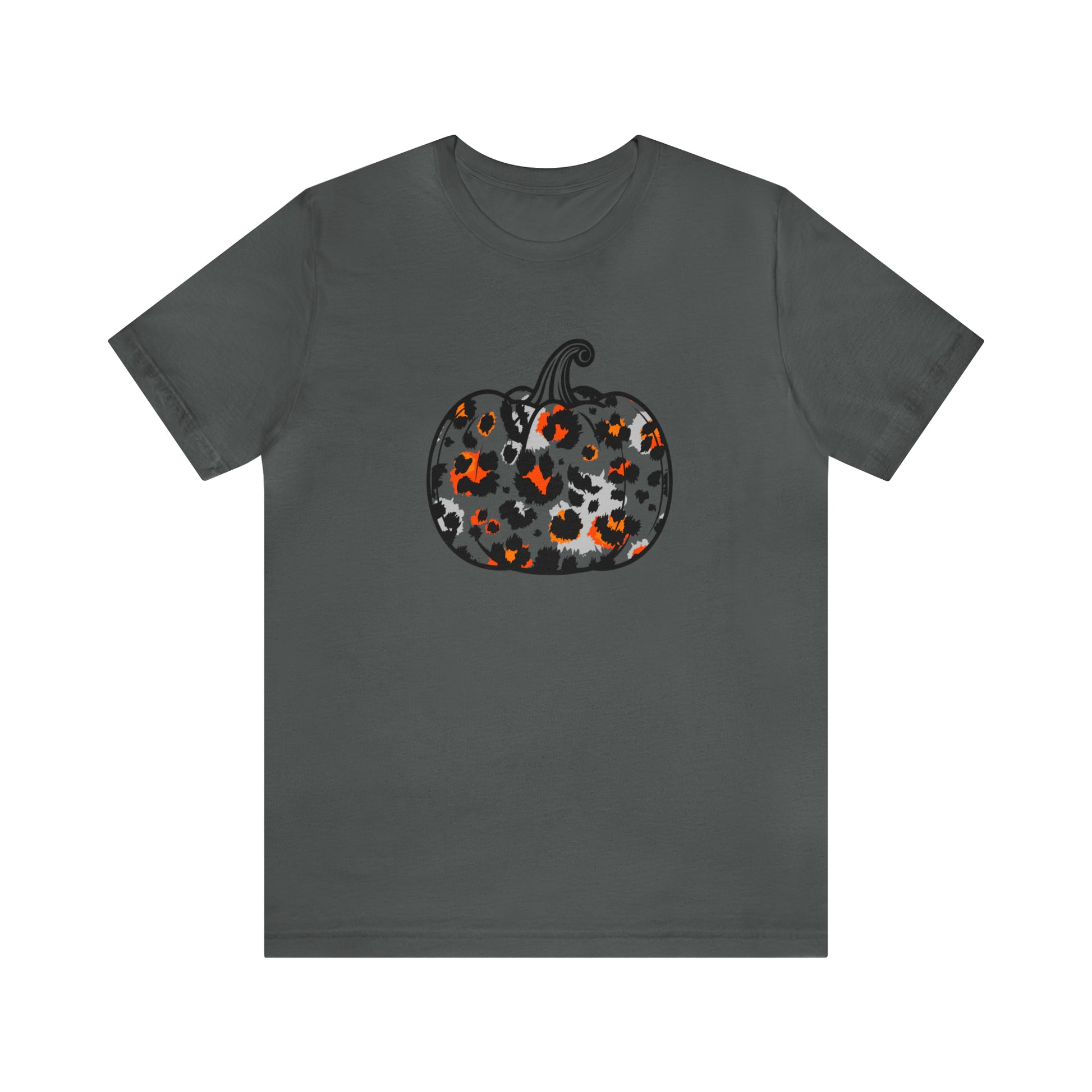 Bella Canvas, Tops, Leopard Print Pumpkin Lv Tshirt