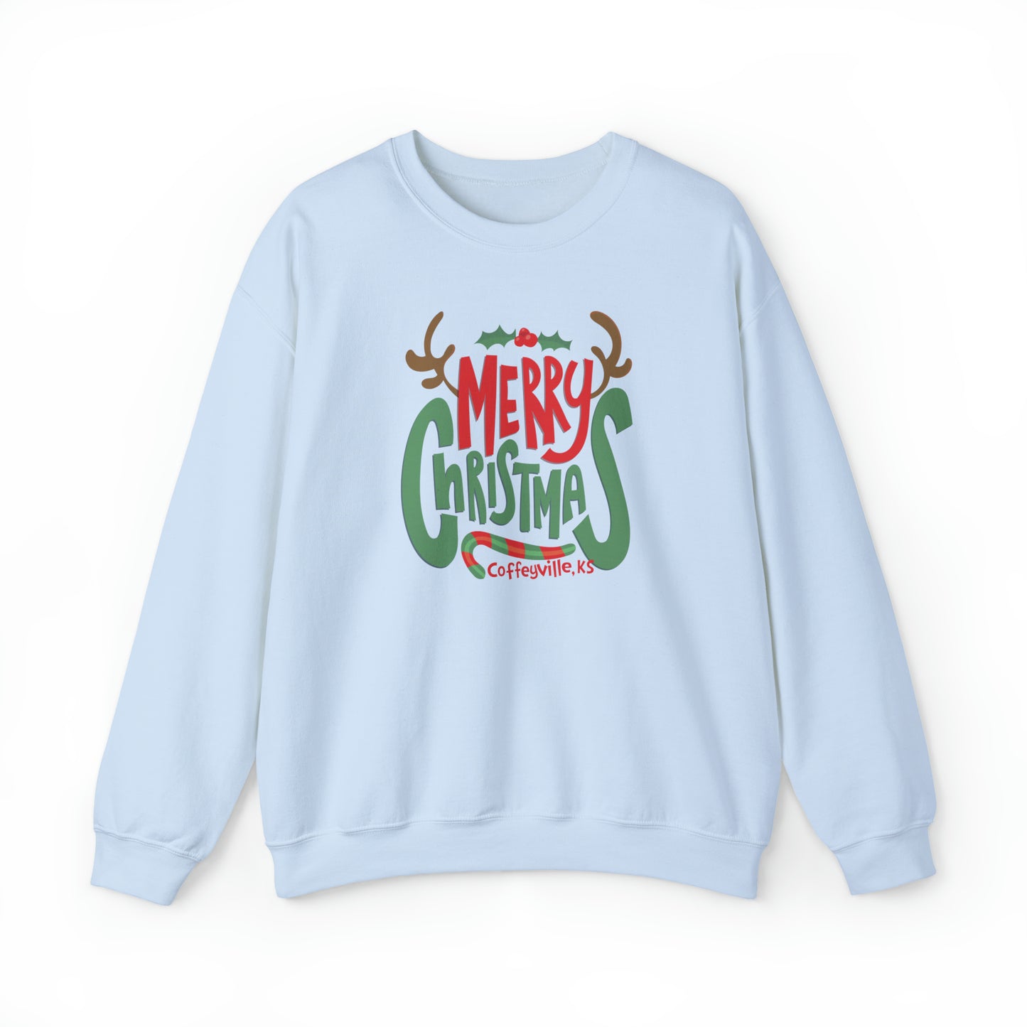 Merry Christmas Cville - Crewneck Sweatshirt