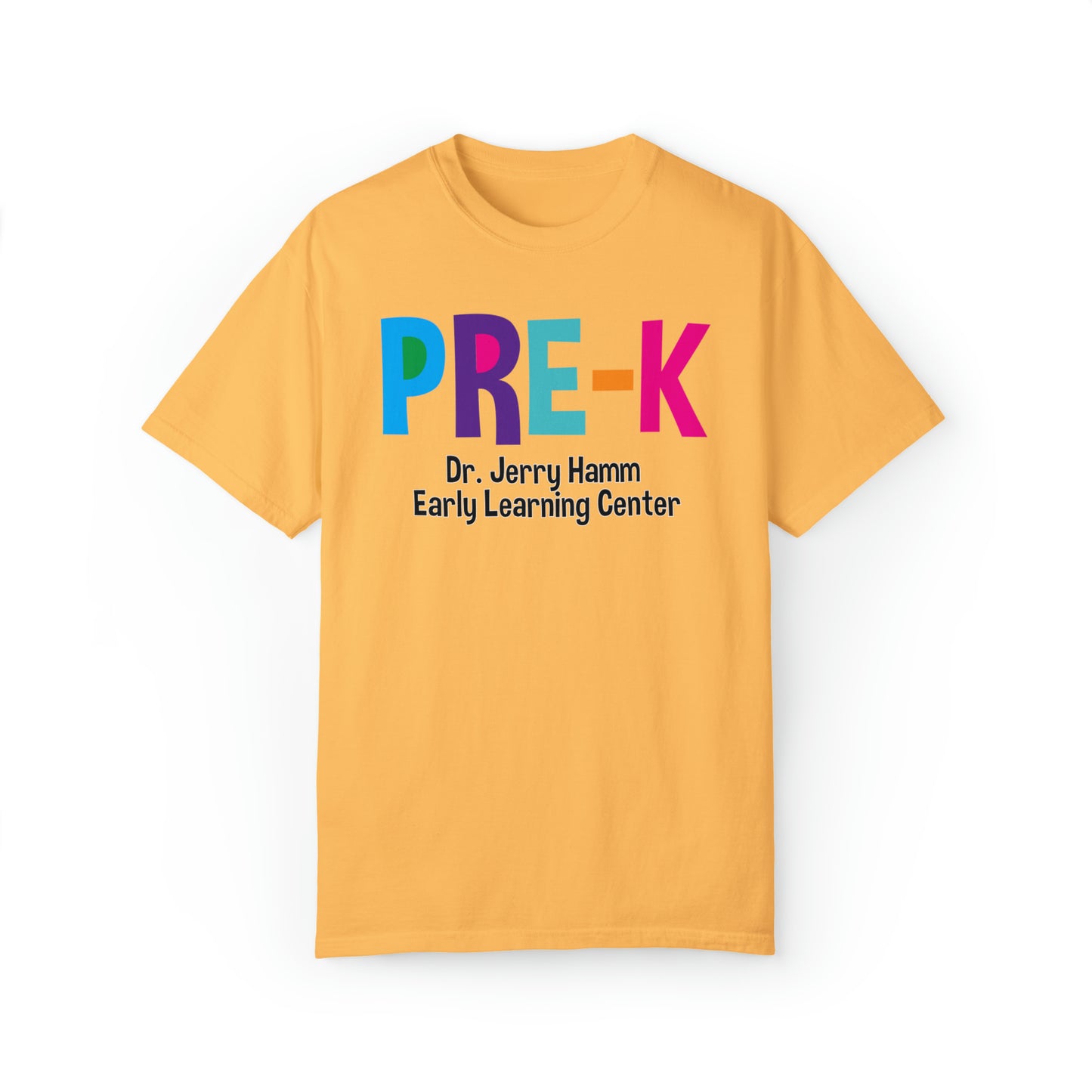 Pre-K DJHELC - Comfort Colors 1717 Unisex Garment-Dyed T-shirt