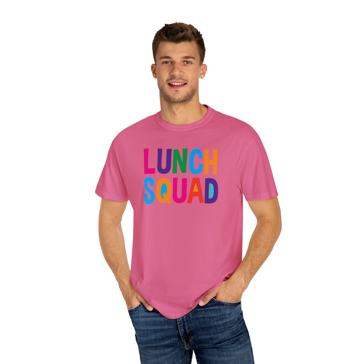 Lunch Squad - Comfort Colors 1717 Unisex Garment-Dyed T-shirt