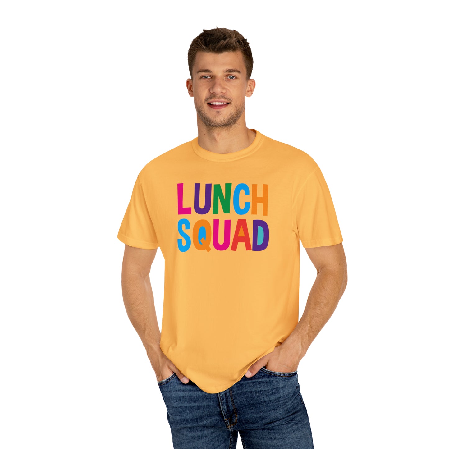 Lunch Squad - Comfort Colors 1717 Unisex Garment-Dyed T-shirt