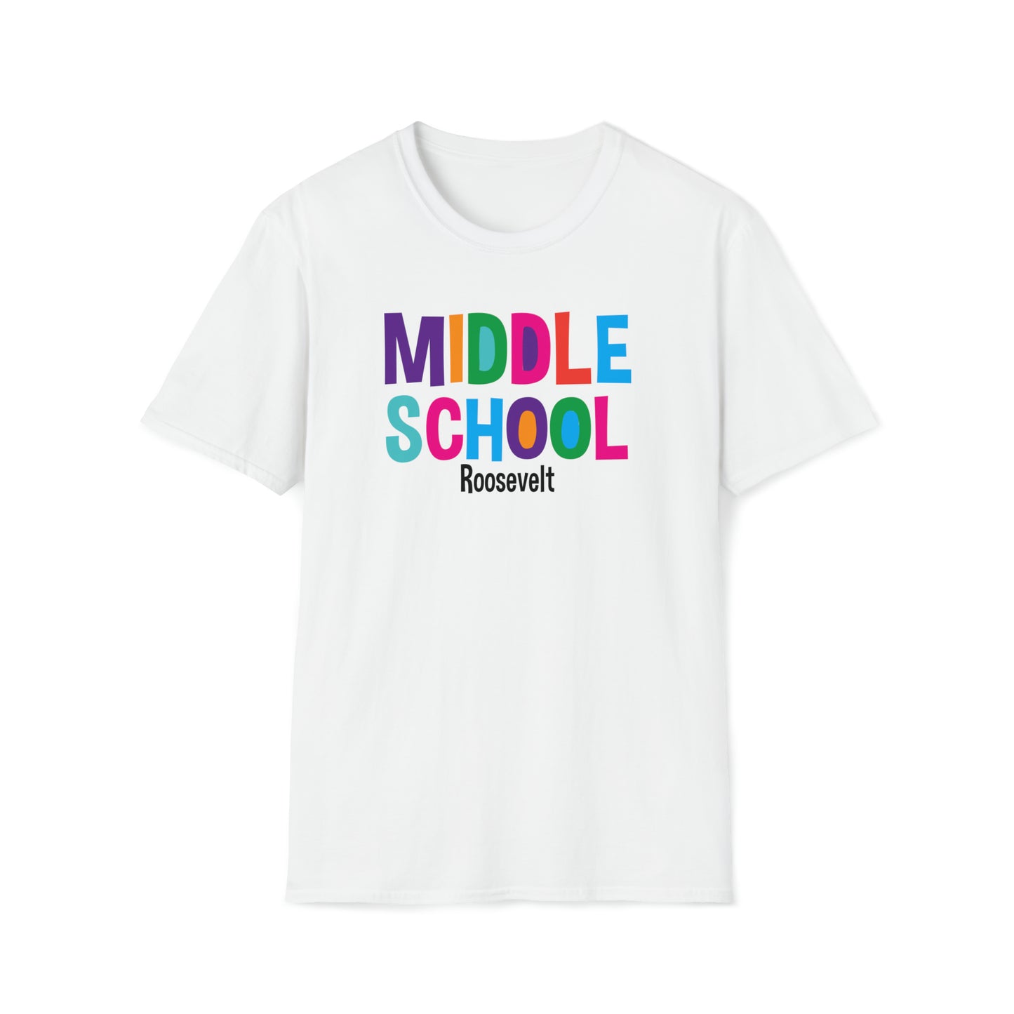 Middle School - Roosevelt - Unisex Softstyle T-Shirt