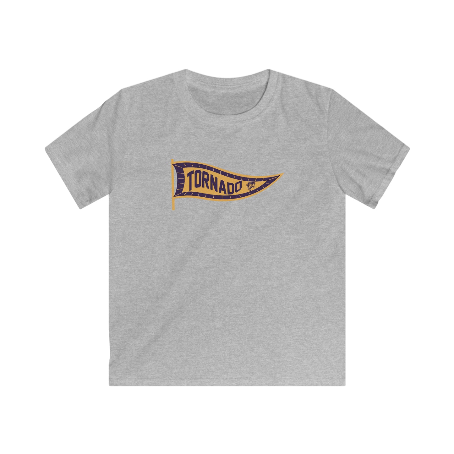 Tornado Pennant - Kids Softstyle Tee