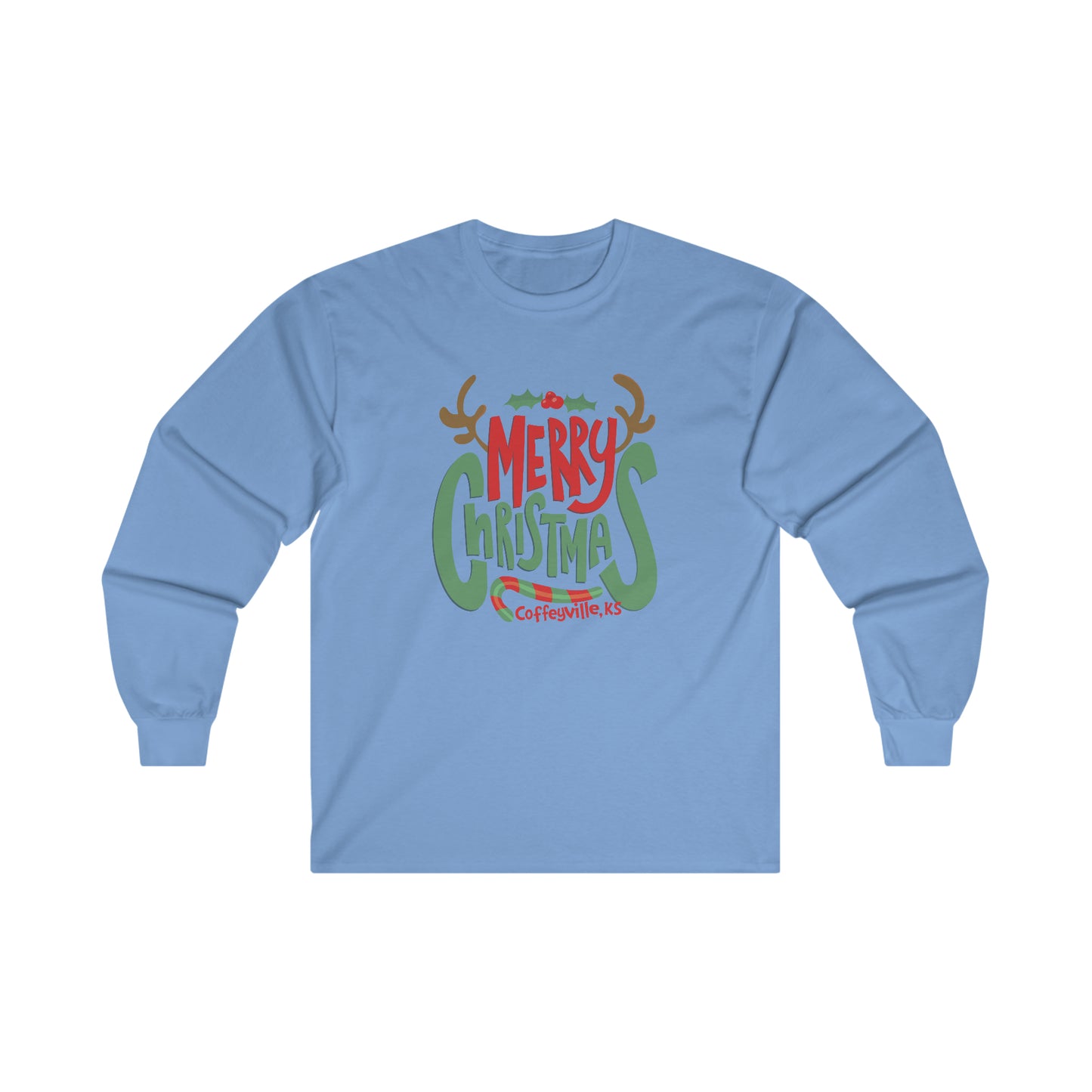 Merry Christmas Cville -  Long Sleeve Tee