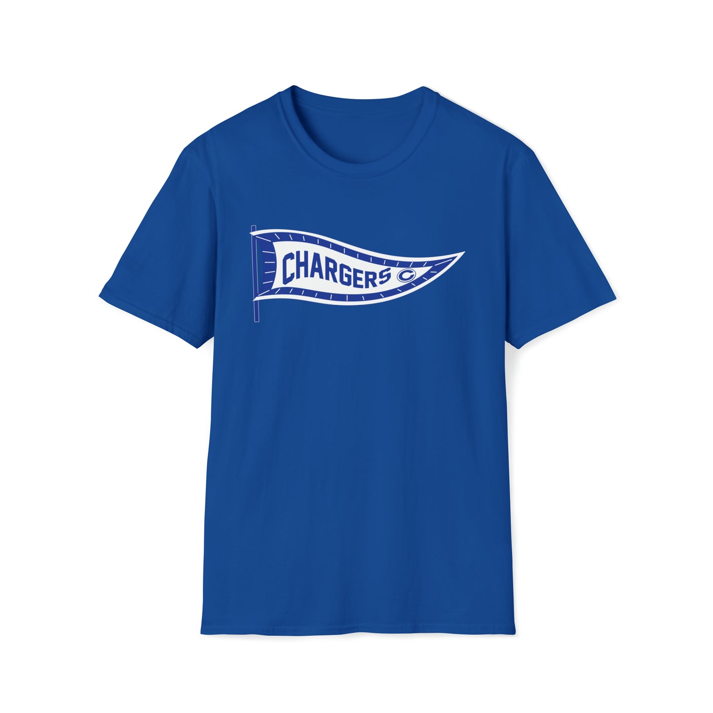 Charger Pennant - Softstyle T-Shirt